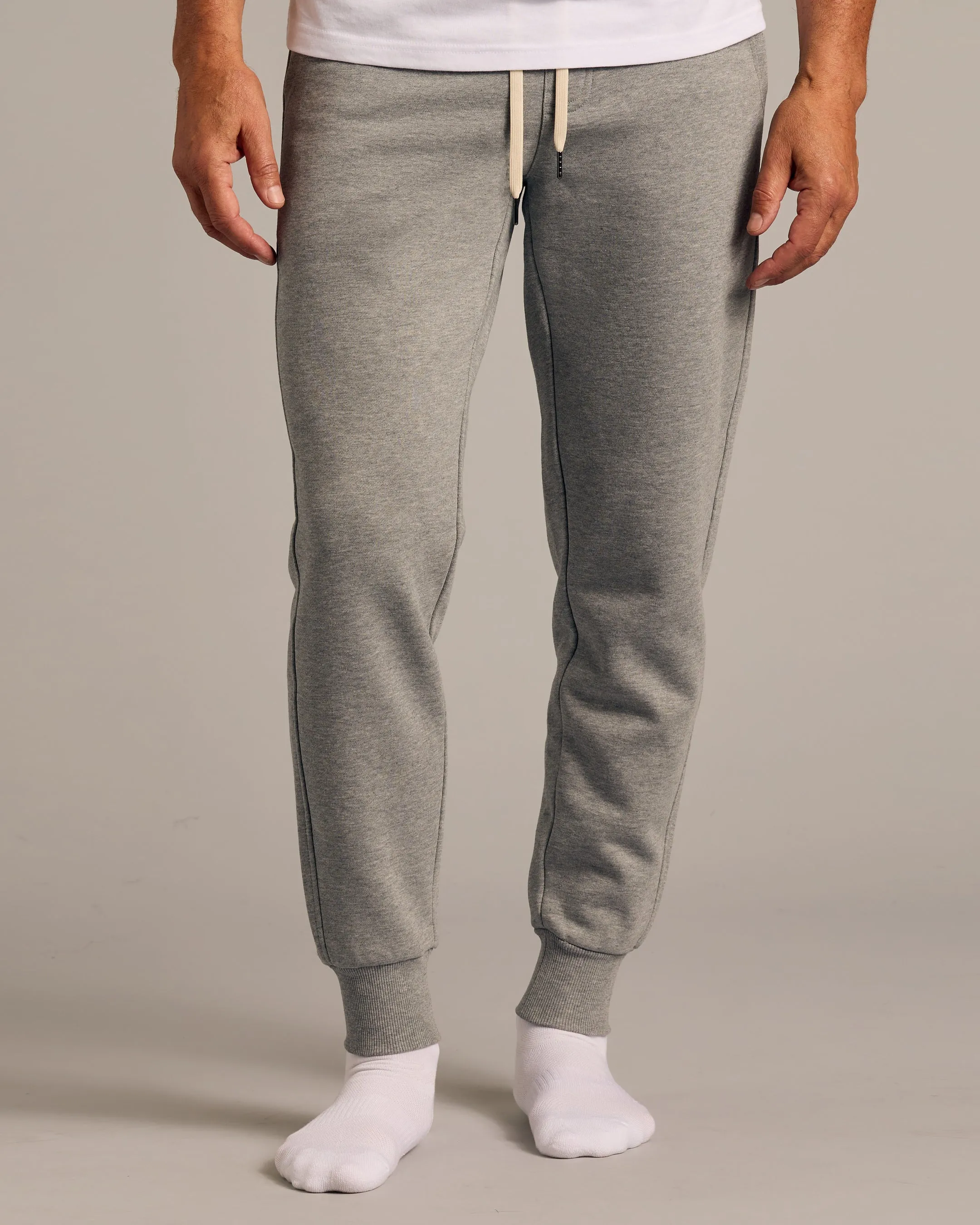 Dark Heather Gray Pullover Fleece Hoodie & Jogger 2-Pack sold by True Classic product image thumbnail 3