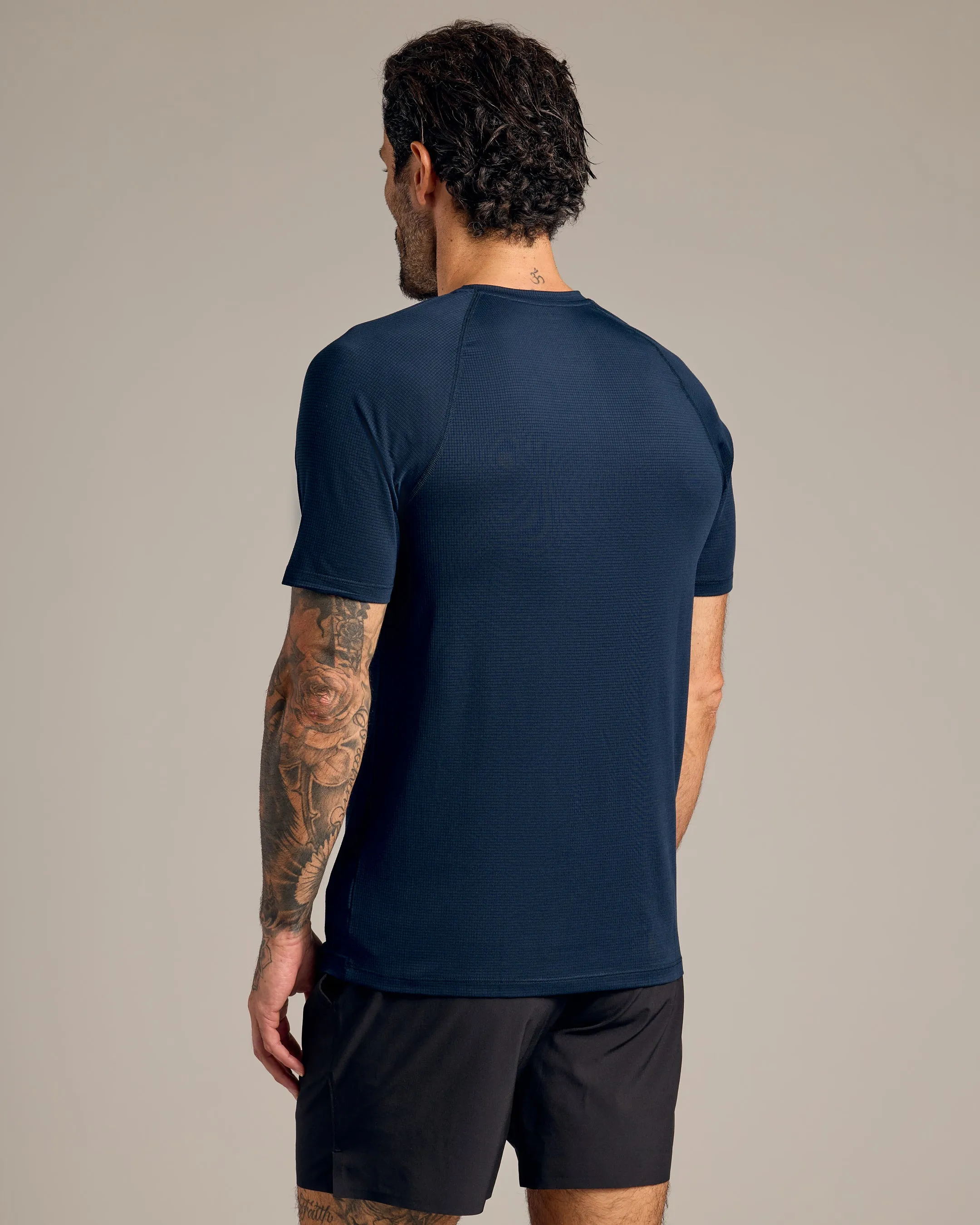 Black & Navy Active Mesh Crew 2-Pack sold by True Classic product image thumbnail 5