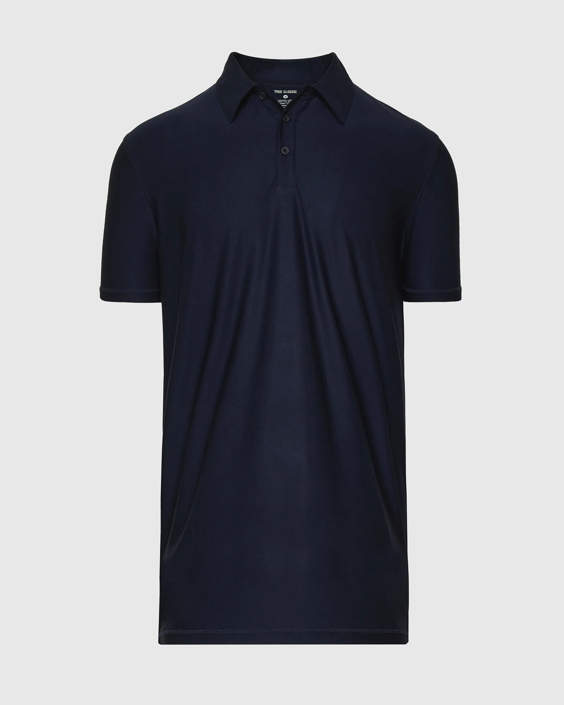 Navy Short Sleeve Tall Active Polo sold by True Classic product image thumbnail 2