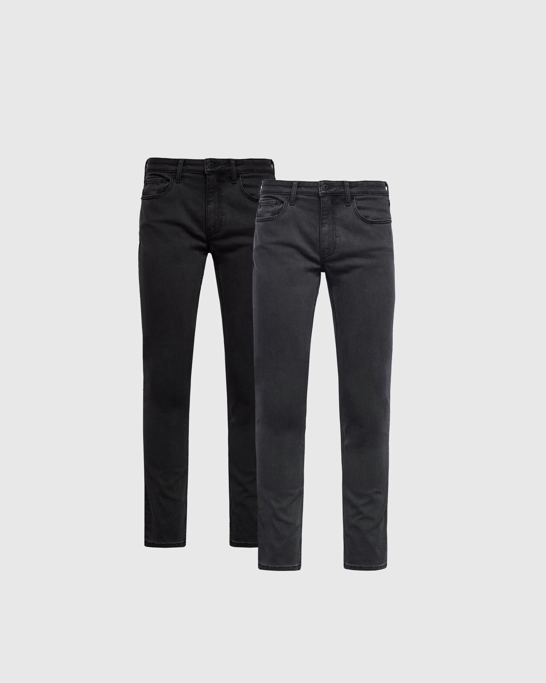 Black & Gray Wash Slim Comfort Stretch Jeans 2-Pack sold by True Classic
