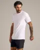 All White Active Crew 2-Pack sold by True Classic
