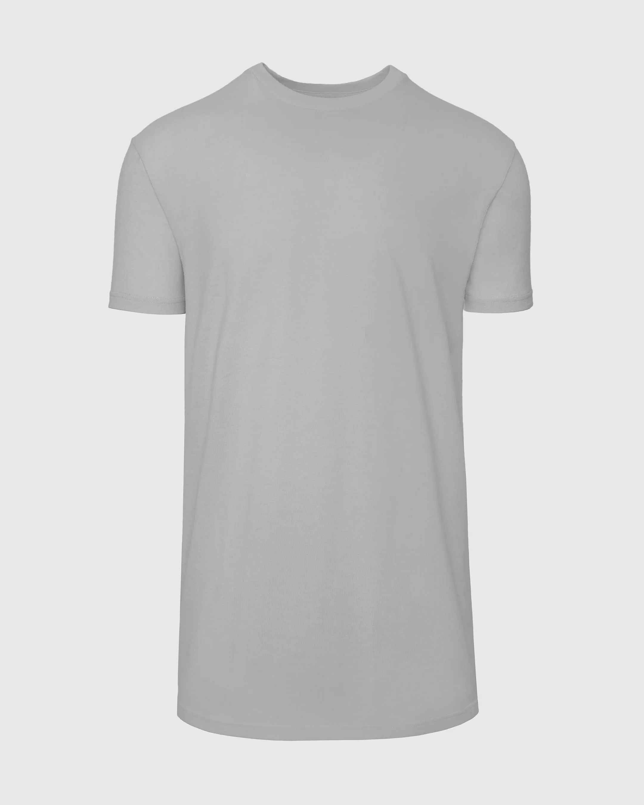 Glacier Gray Tall Round Hem Crew Neck T-Shirt sold by True Classic product image thumbnail 2