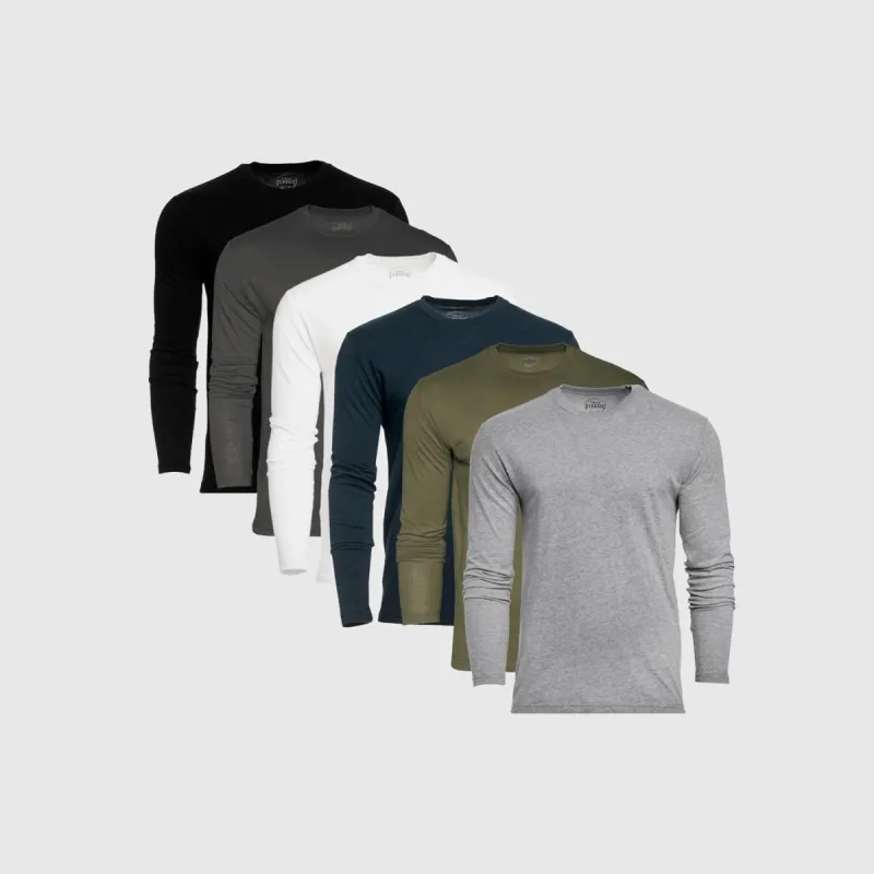 The Staple Long Sleeve 6-Pack sold by True Classic