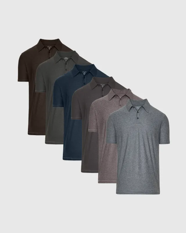 Sharp Active Polo 6-Pack sold by True Classic