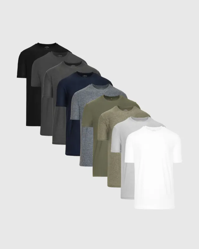 Essential Active Crew 9-Pack sold by True Classic