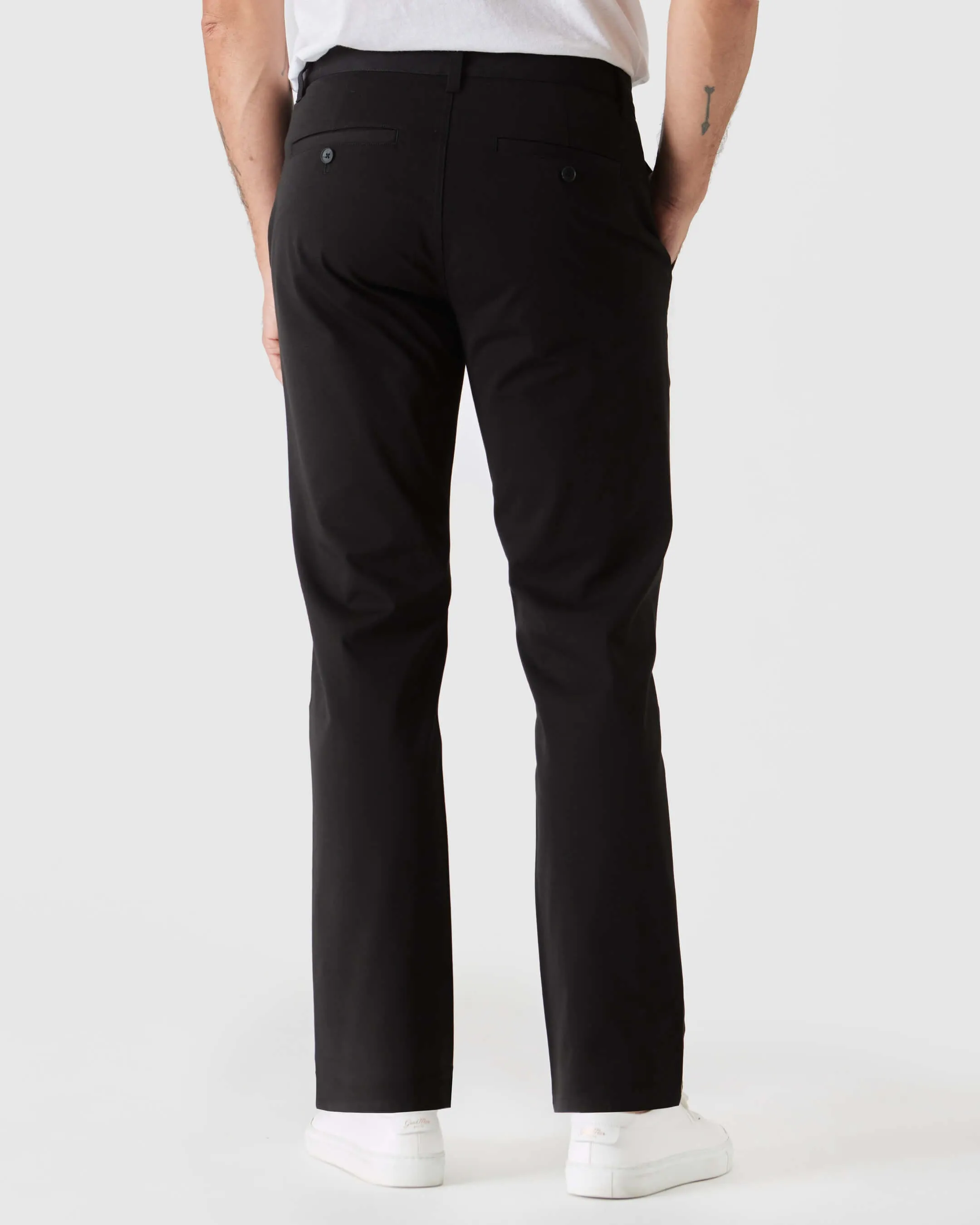 Black & Navy Straight Twill Chino 2-Pack sold by True Classic product image thumbnail 4