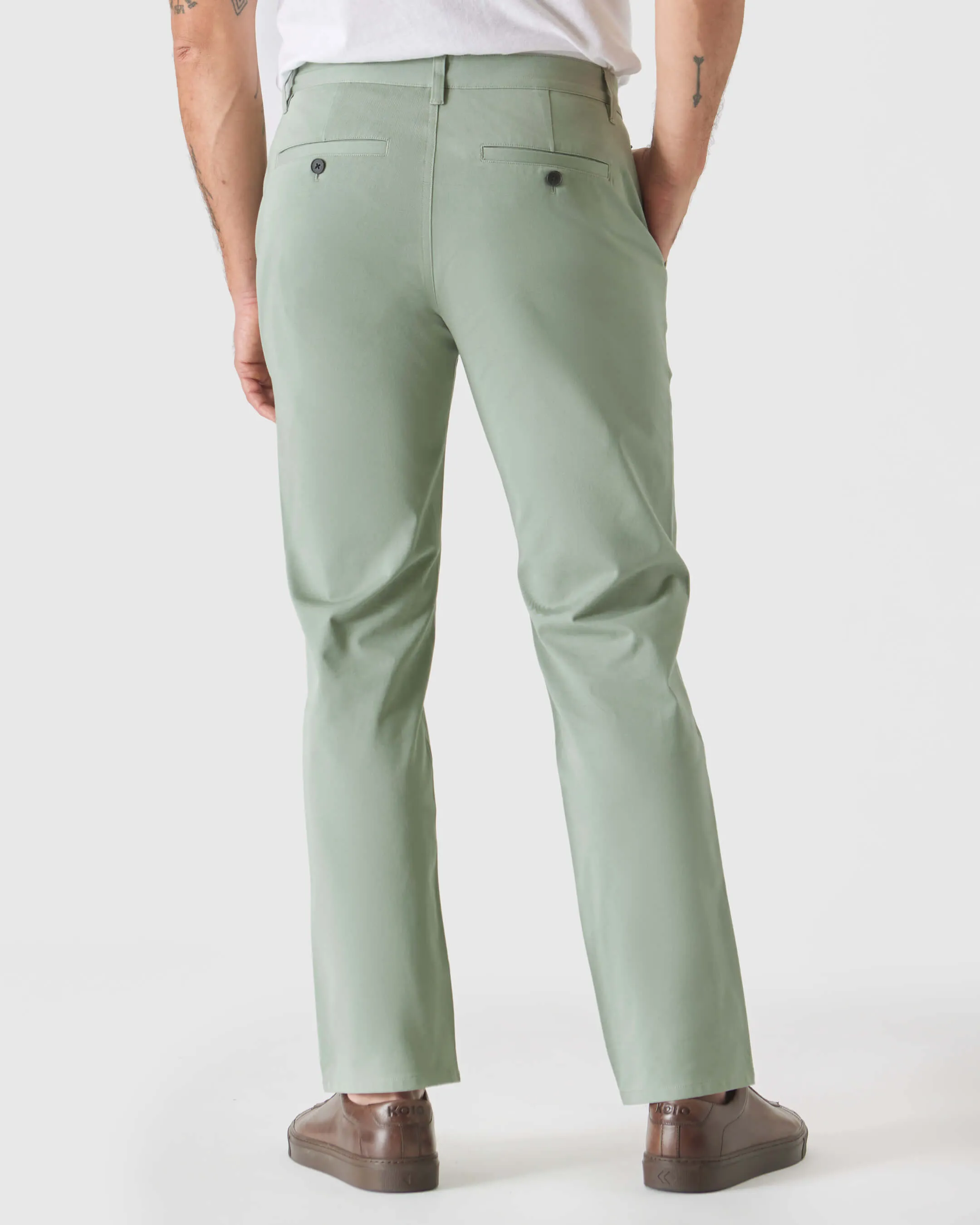 Navy & Meadow Straight Twill Chino 2-Pack sold by True Classic product image thumbnail 4