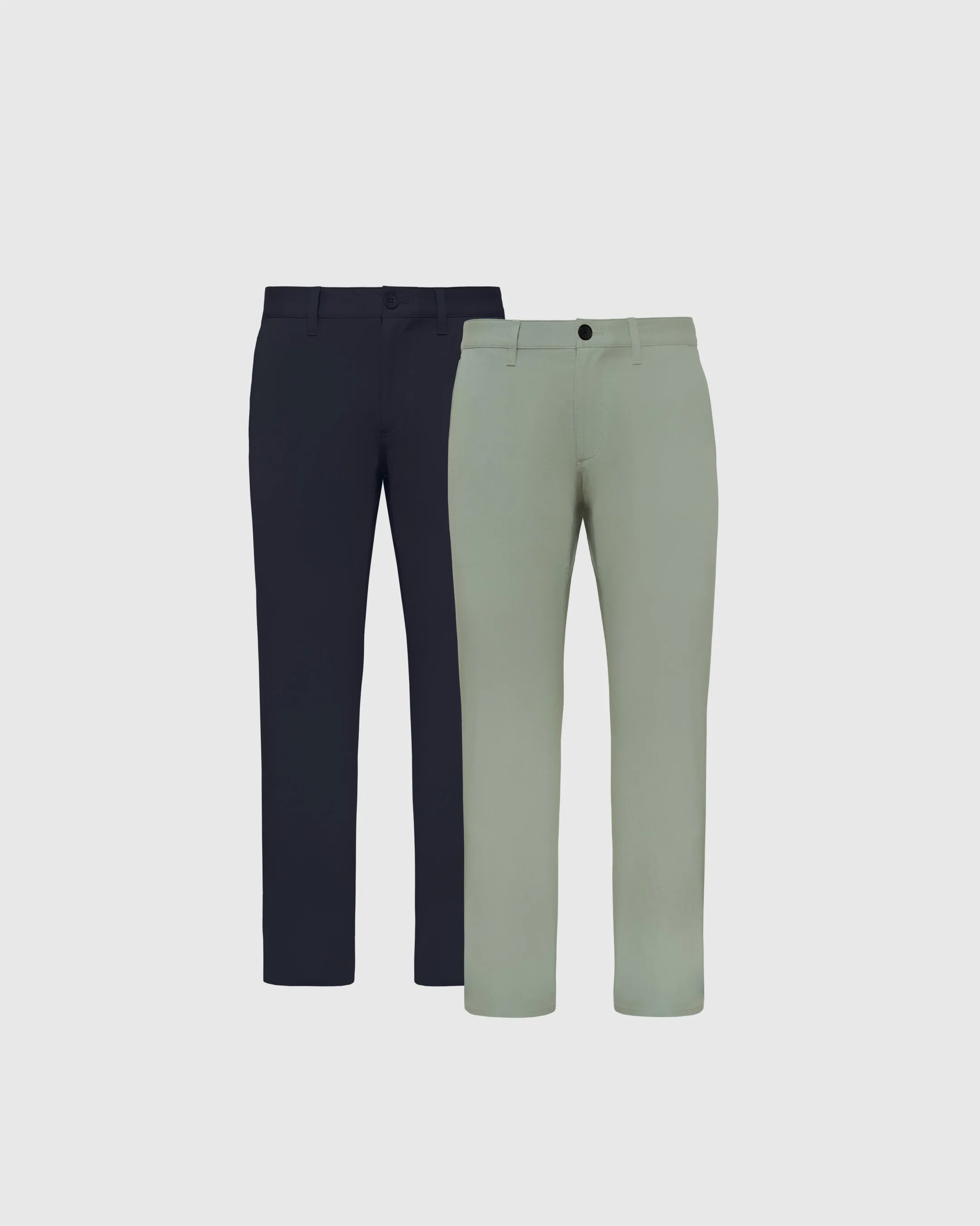 Navy & Meadow Straight Twill Chino 2-Pack sold by True Classic