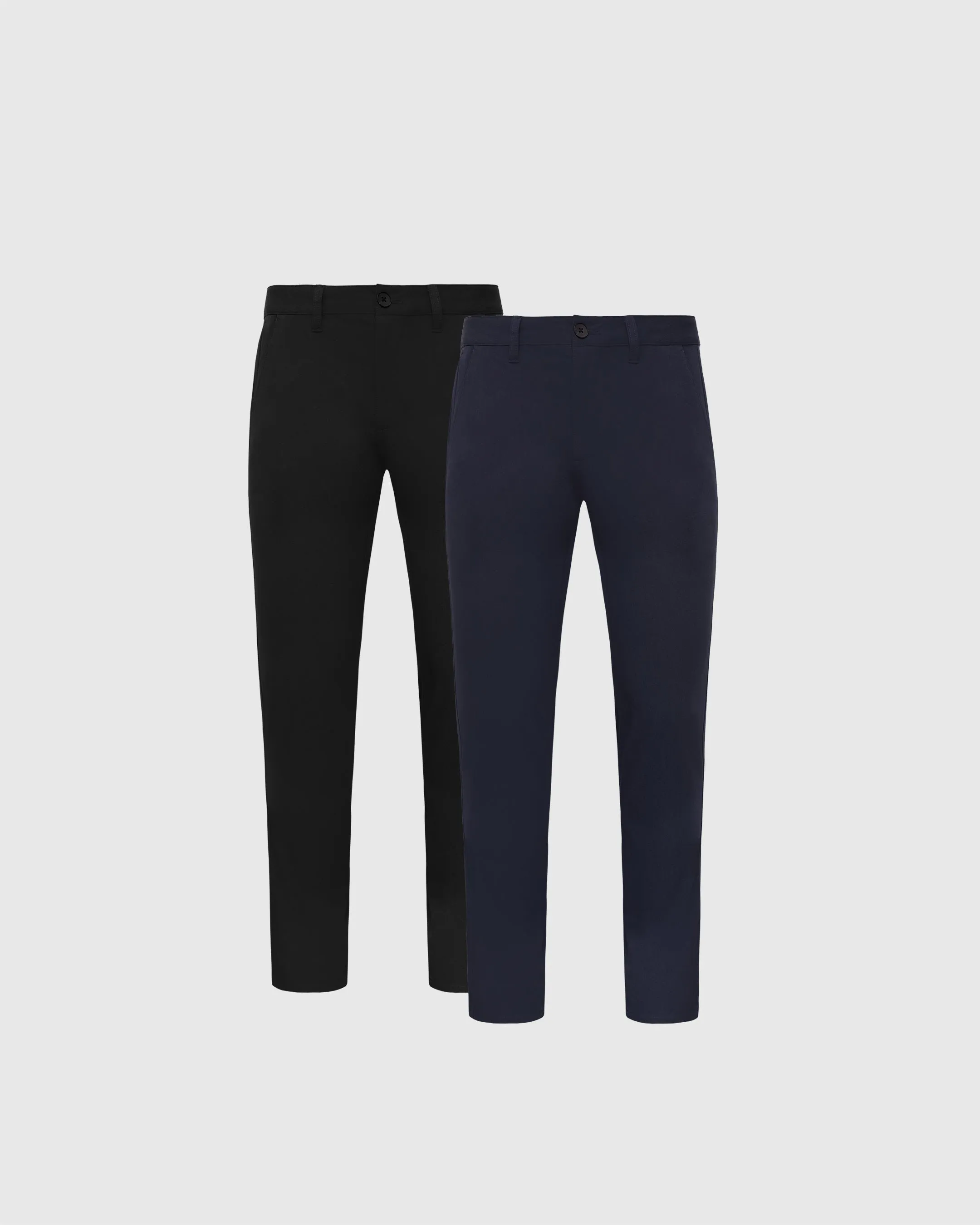 Black & Navy Slim Twill Chino Pant 2-Pack sold by True Classic