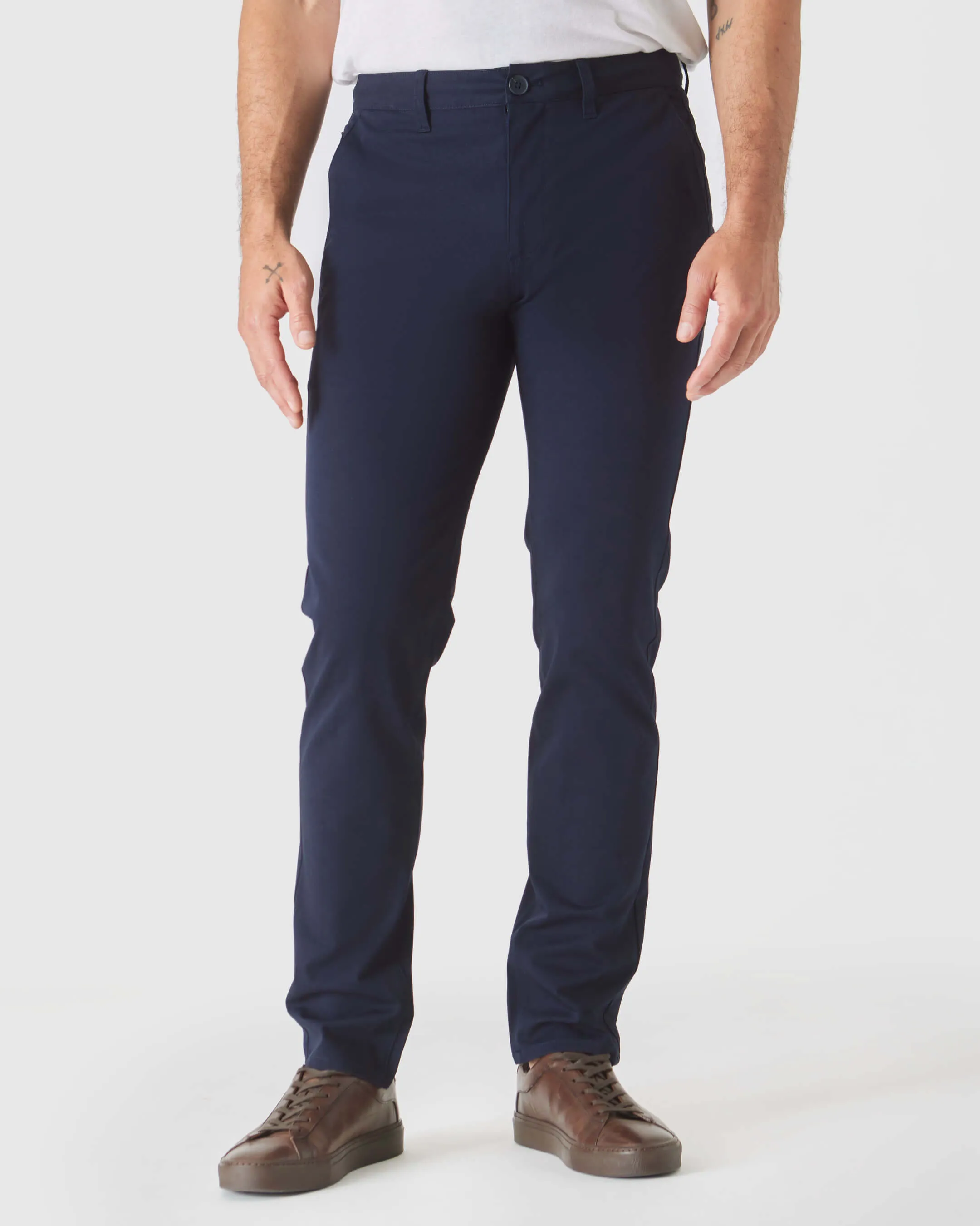 Black & Navy Slim Twill Chino Pant 2-Pack sold by True Classic product image thumbnail 4