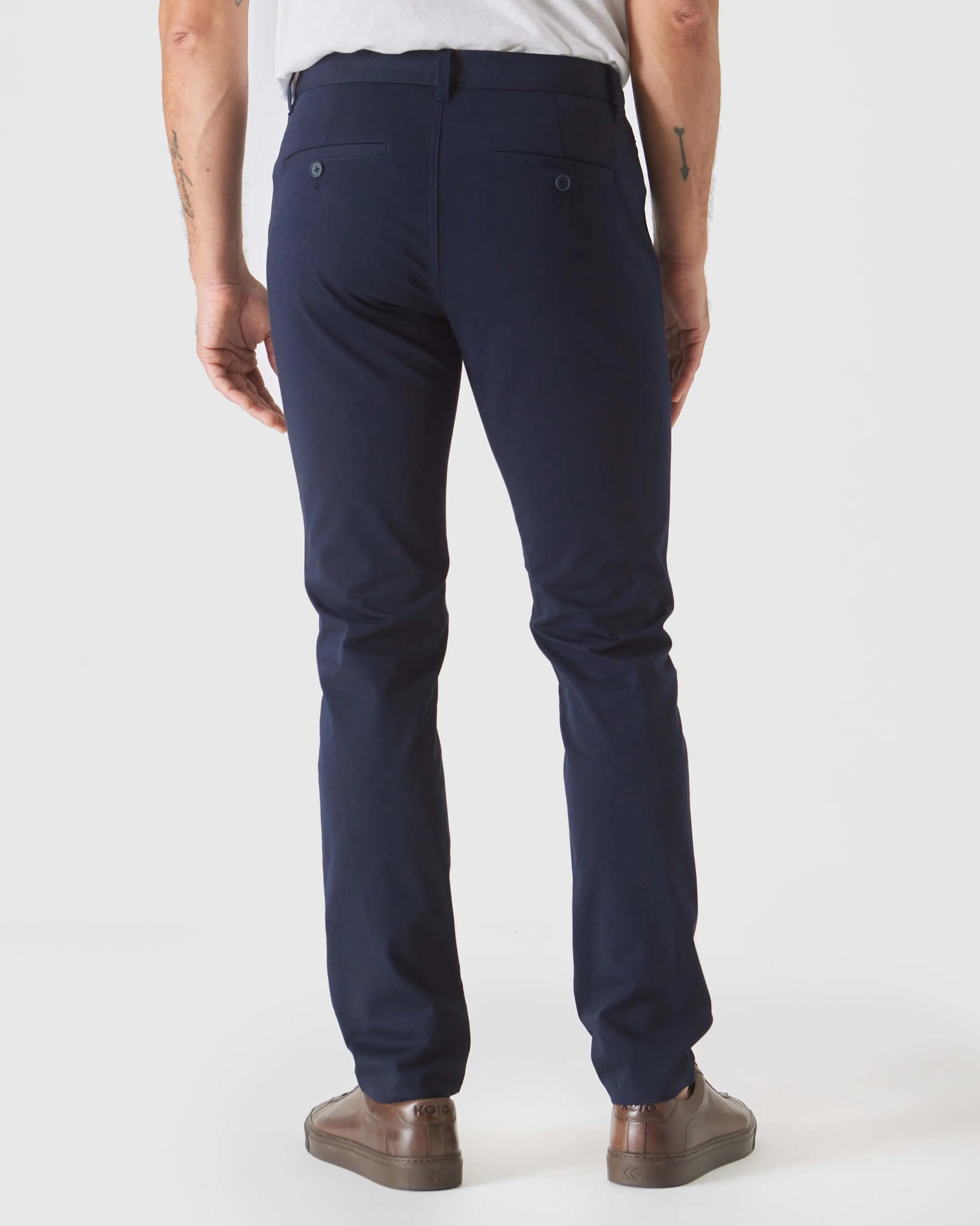 Black & Navy Slim Twill Chino Pant 2-Pack sold by True Classic product image thumbnail 5