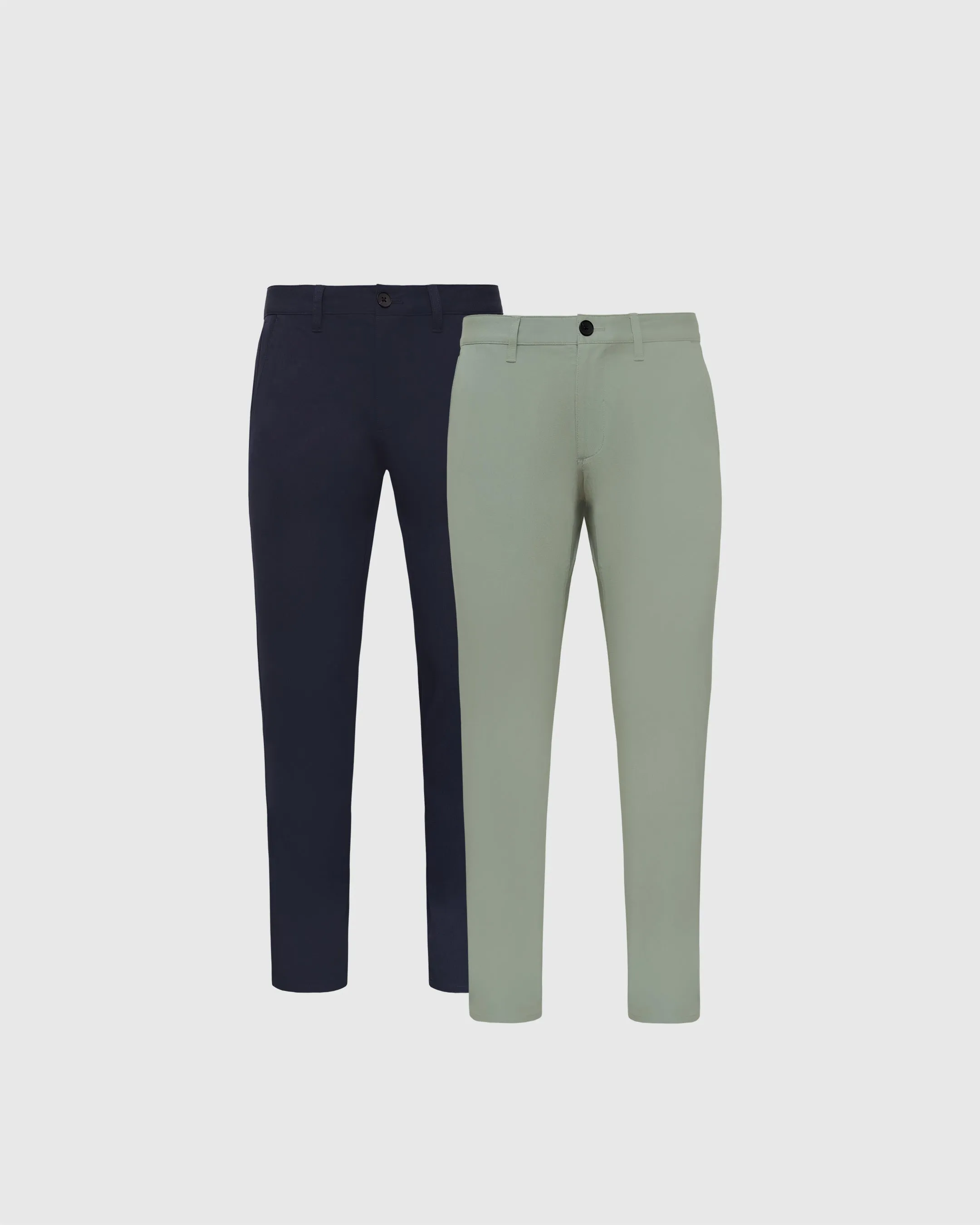 Navy & Meadow Slim Twill Chino Pant 2-Pack sold by True Classic