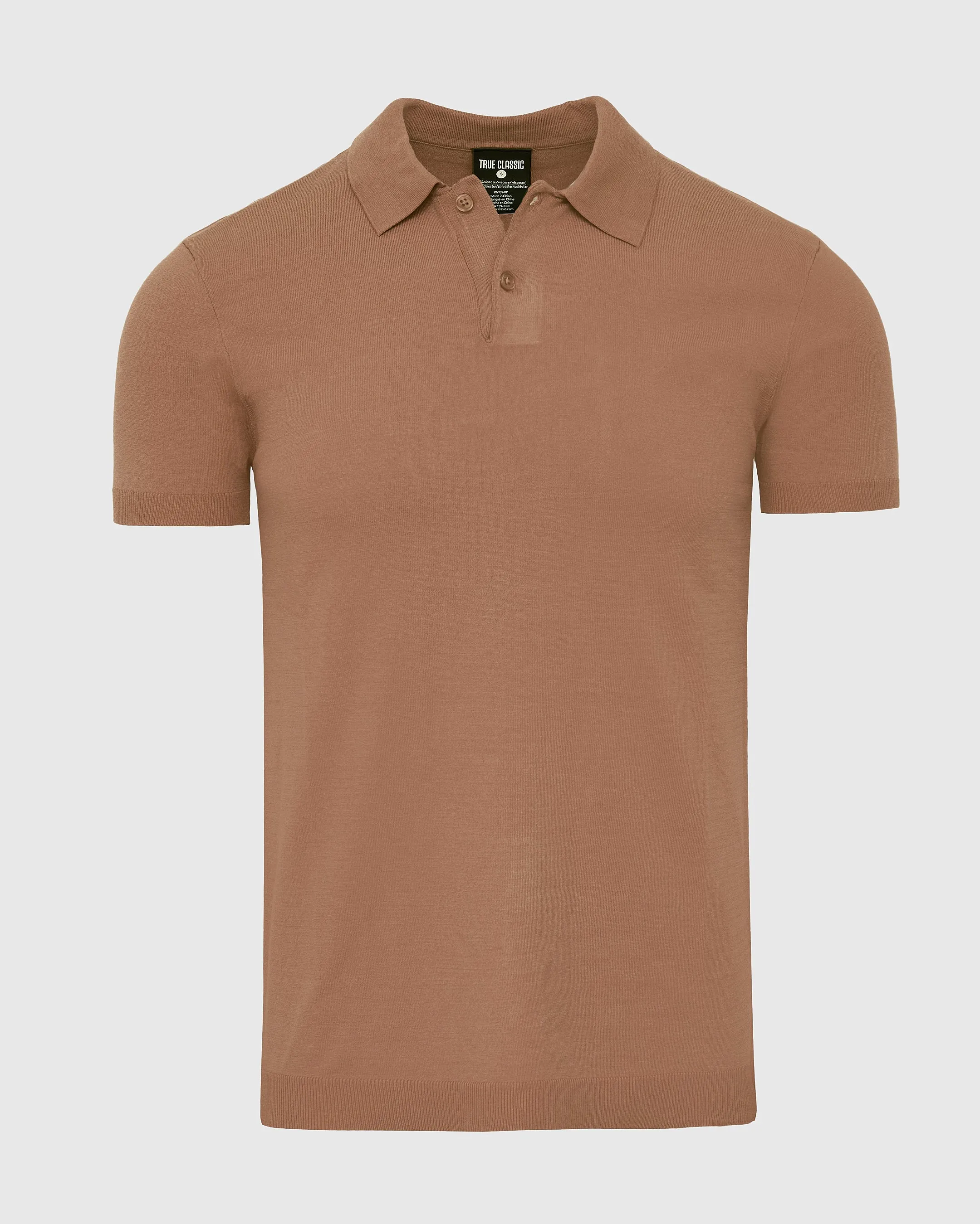 Truffle Short Sleeve Sweater Polo 2.0 sold by True Classic product image thumbnail 2