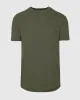 Military Green Curved Hem Classic Crew Neck sold by True Classic