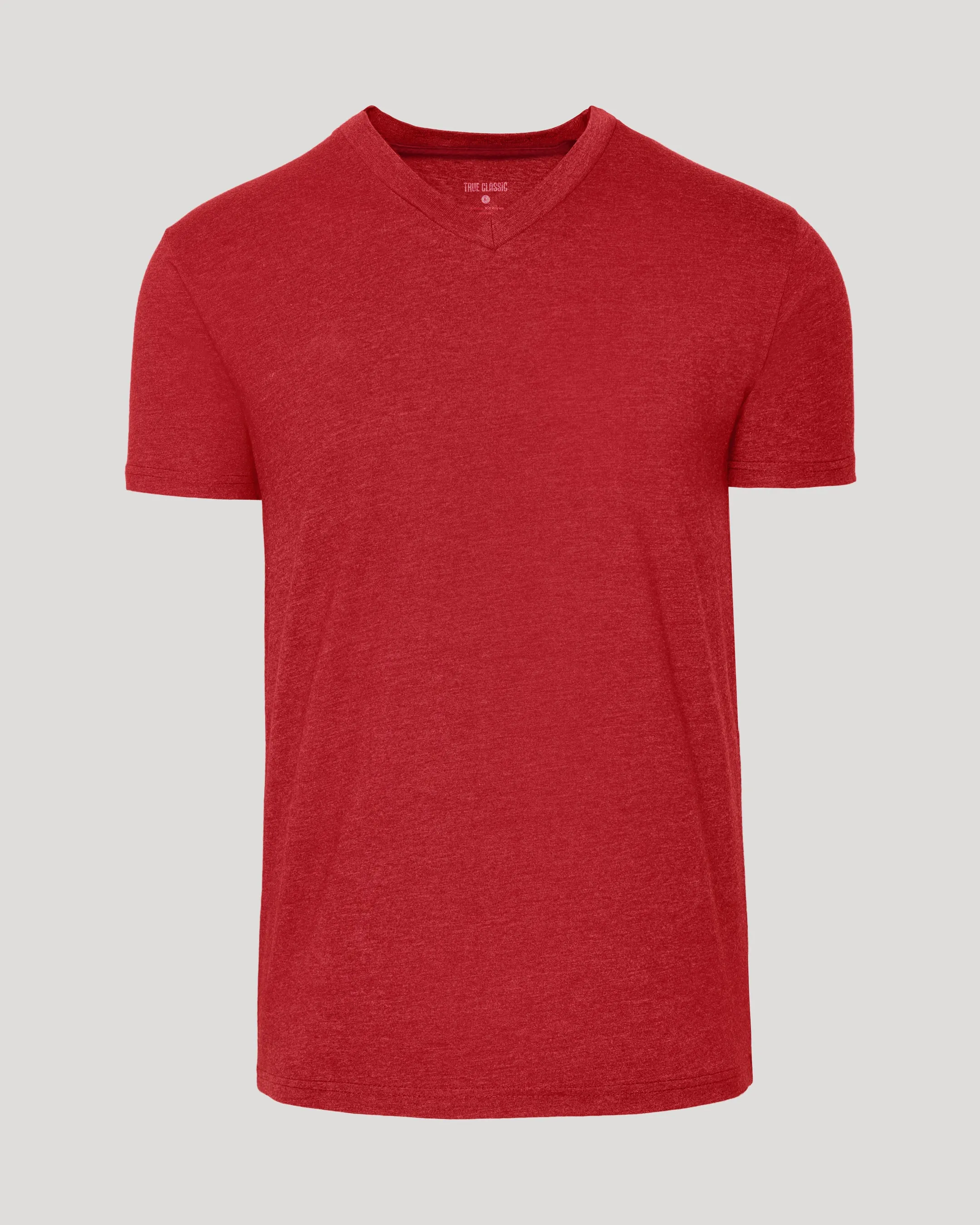 Dark Heather Lava Classic V-Neck sold by True Classic product image thumbnail 2