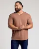Dark Heather Sepia Classic V-Neck sold by True Classic