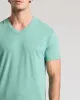 Light Heather Greenery Classic V-Neck sold by True Classic