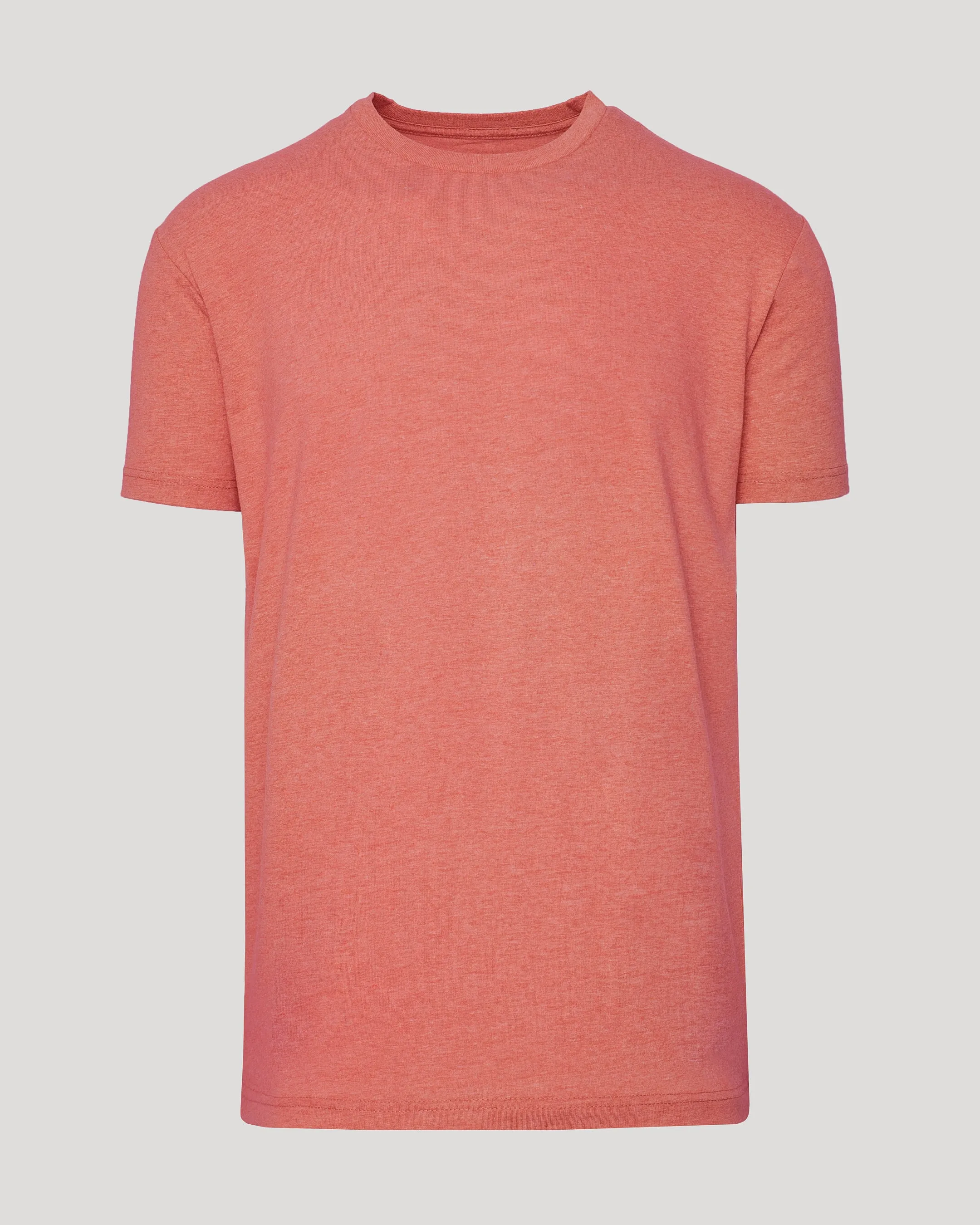 Light Heather Vermilion Classic Crew Neck sold by True Classic product image thumbnail 2