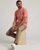 Light Heather Vermilion Classic Crew Neck sold by True Classic