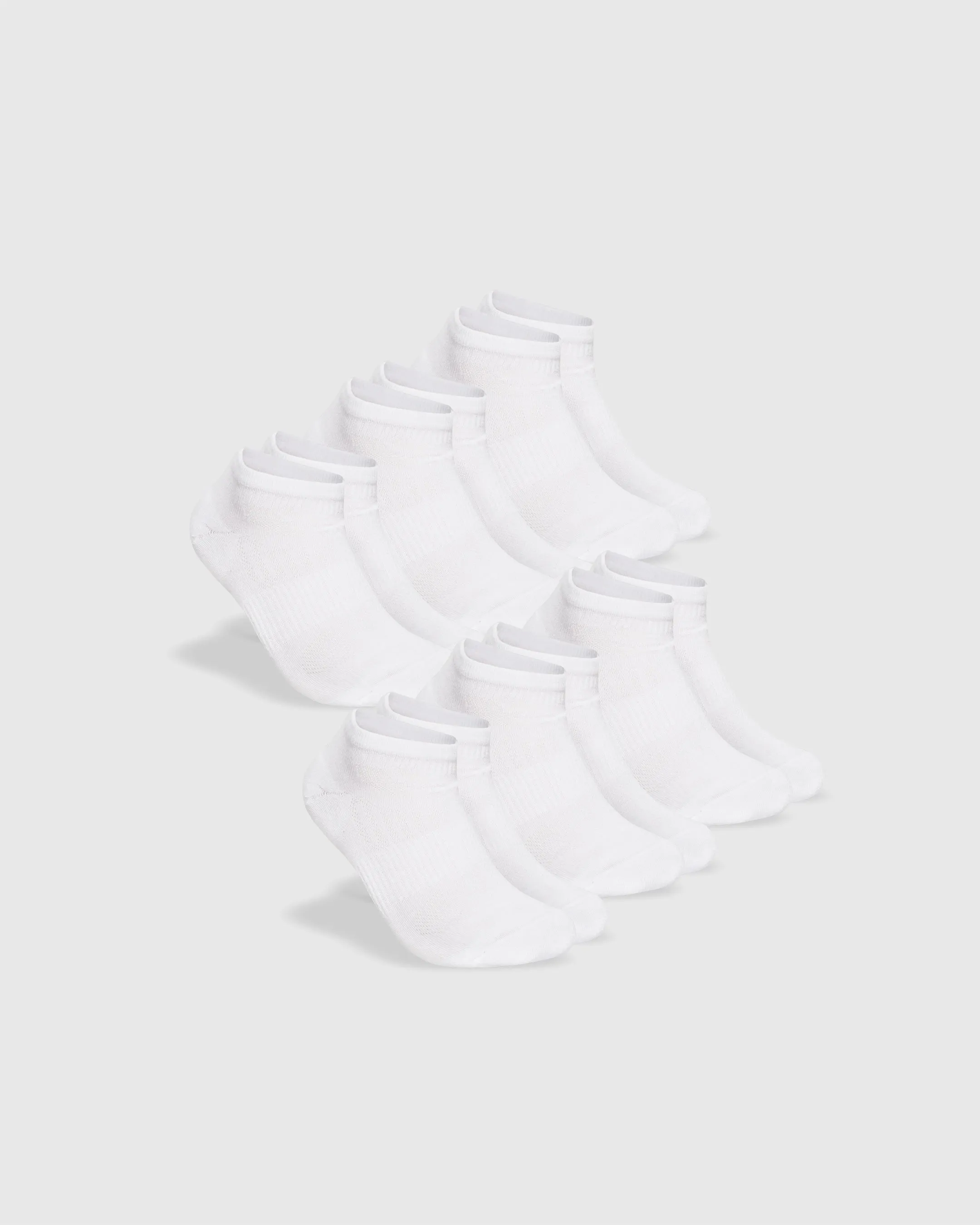 White Ankle Socks 6-Pack sold by True Classic