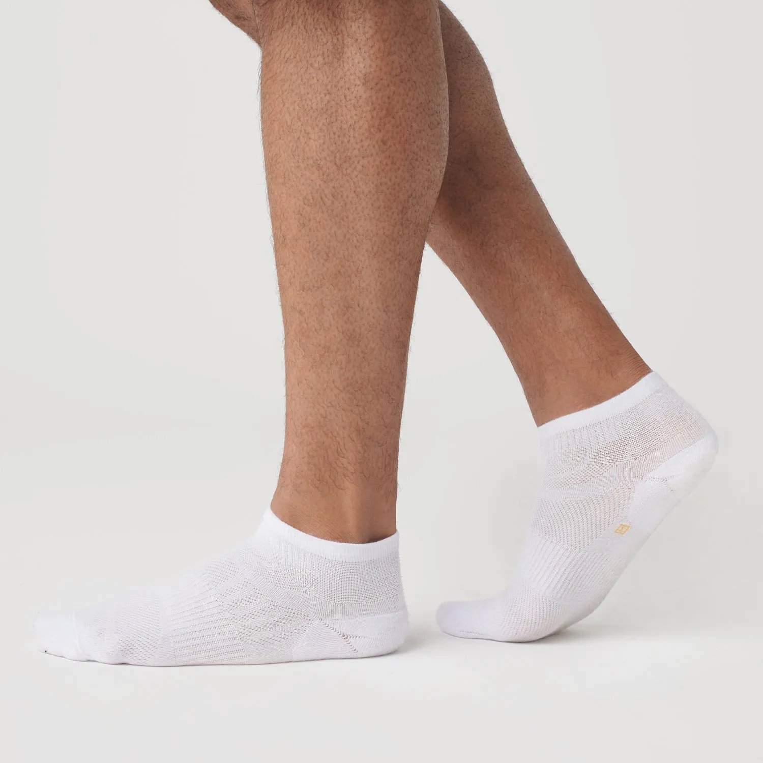 White Ankle Socks 6-Pack sold by True Classic product image thumbnail 4