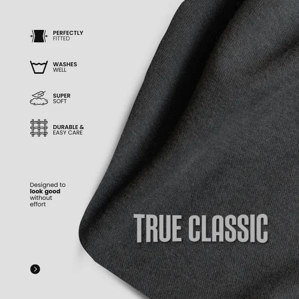 Short Sleeve Crew Neck 3-Pack - Premium Crew Neck T-Shirt comfort fit, Ultra-soft material, All day menswear value, Everyday workwear sold by True Classic product image thumbnail 3