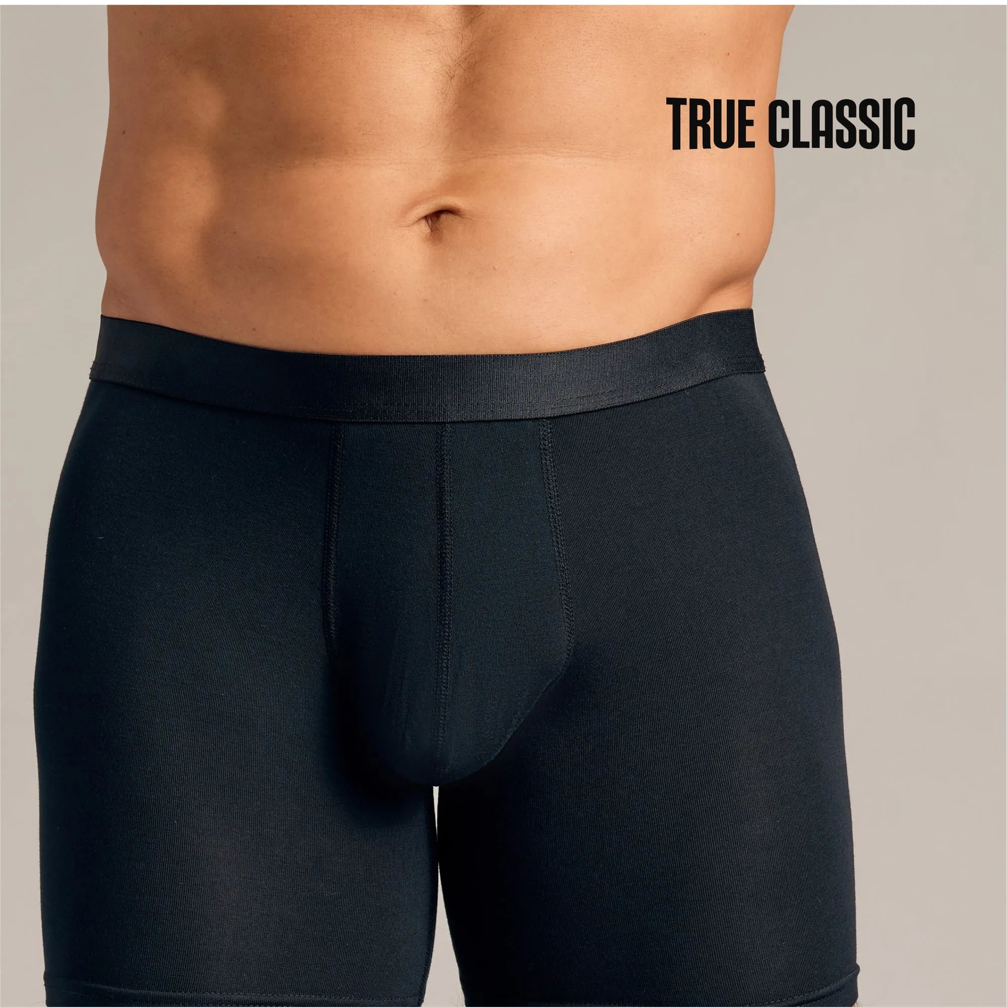 Carbon Boxer Briefs - Ultra-Soft Fabric, Moisture-Wicking, Supportive Fit, Everyday Comfort, Multipack Available sold by True Classic product image thumbnail 5