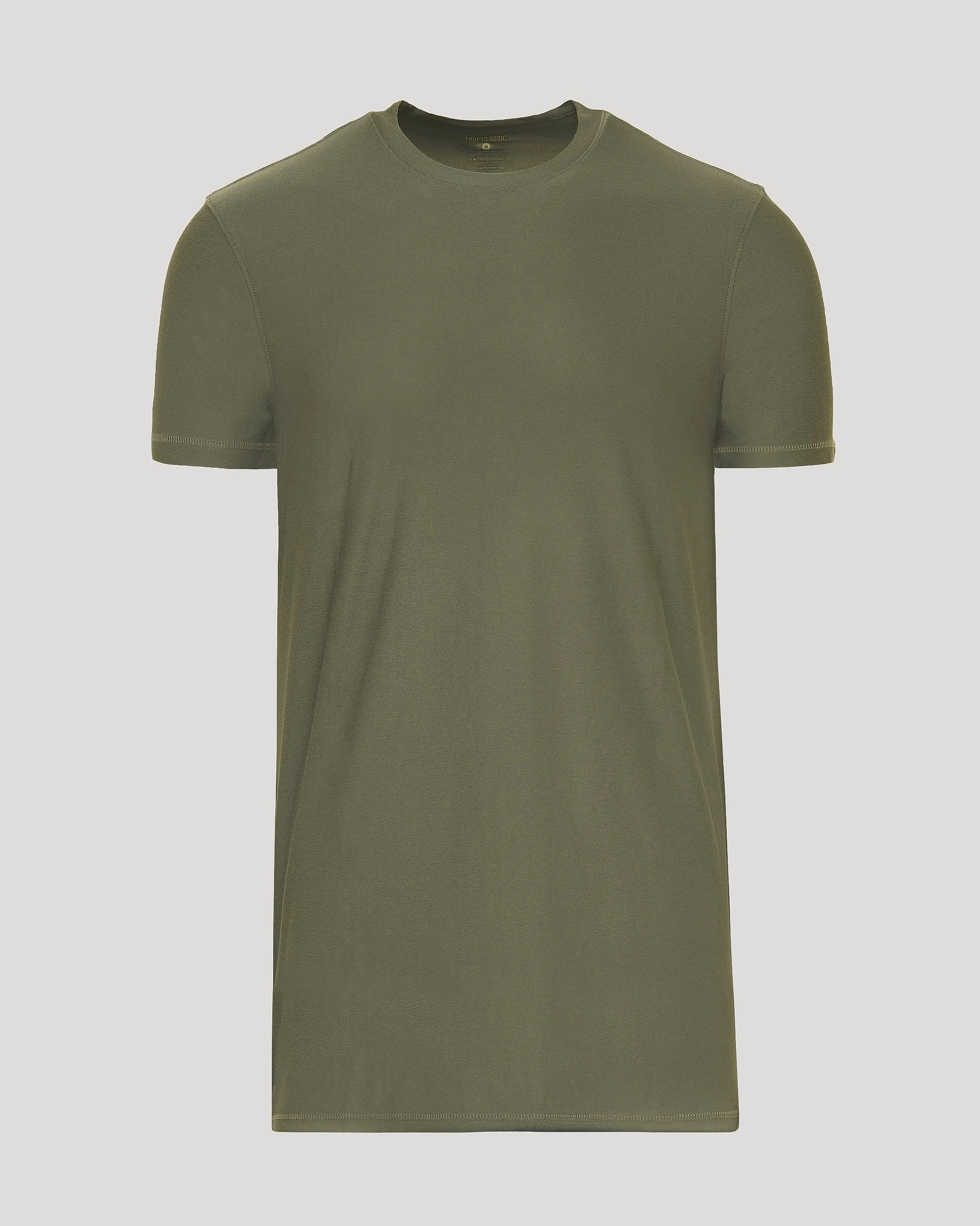 Military Green Tall Active Crew Neck 2.0 sold by True Classic product image thumbnail 2