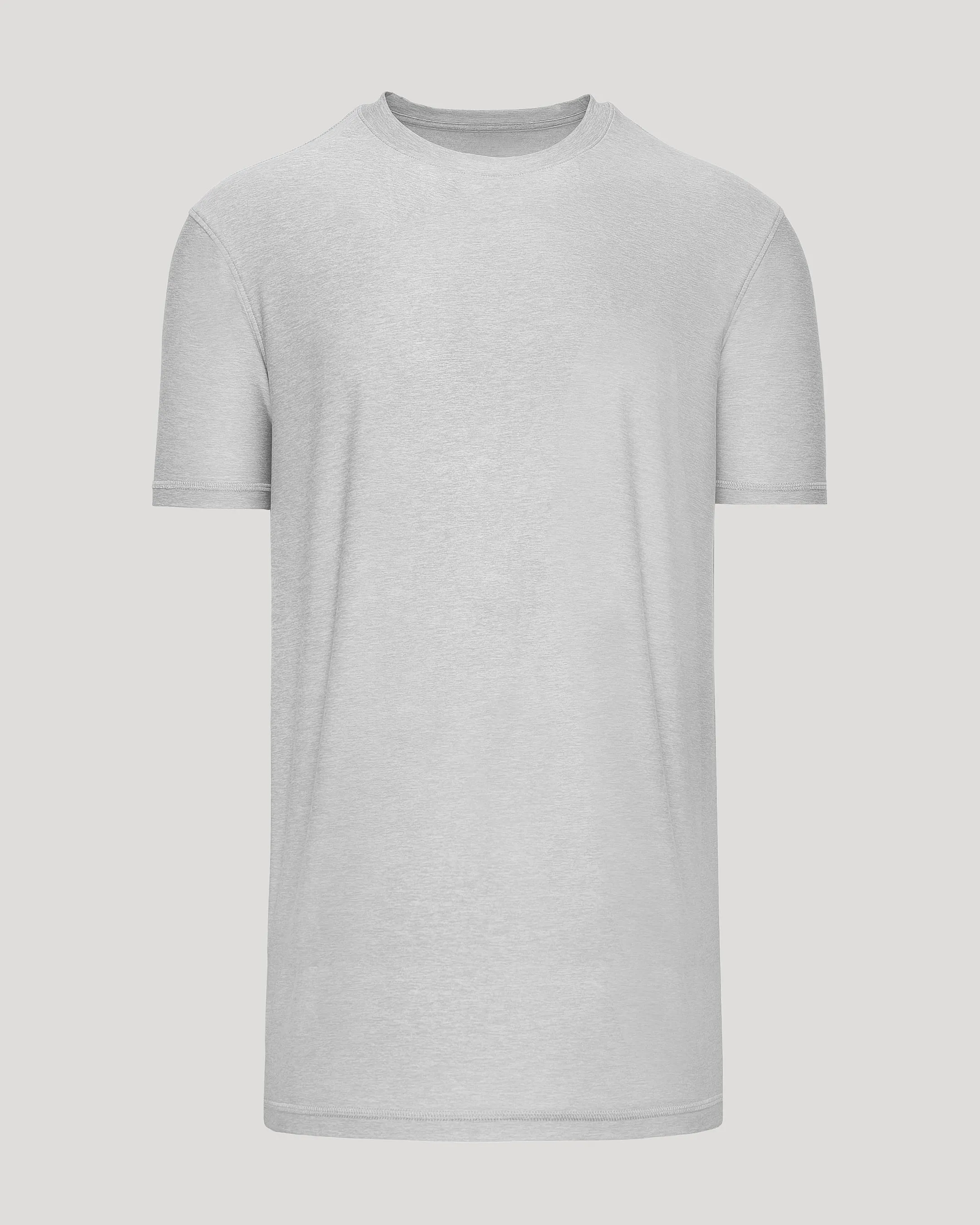 Light Heather Gray Tall Active Crew Neck 2.0 sold by True Classic product image thumbnail 2