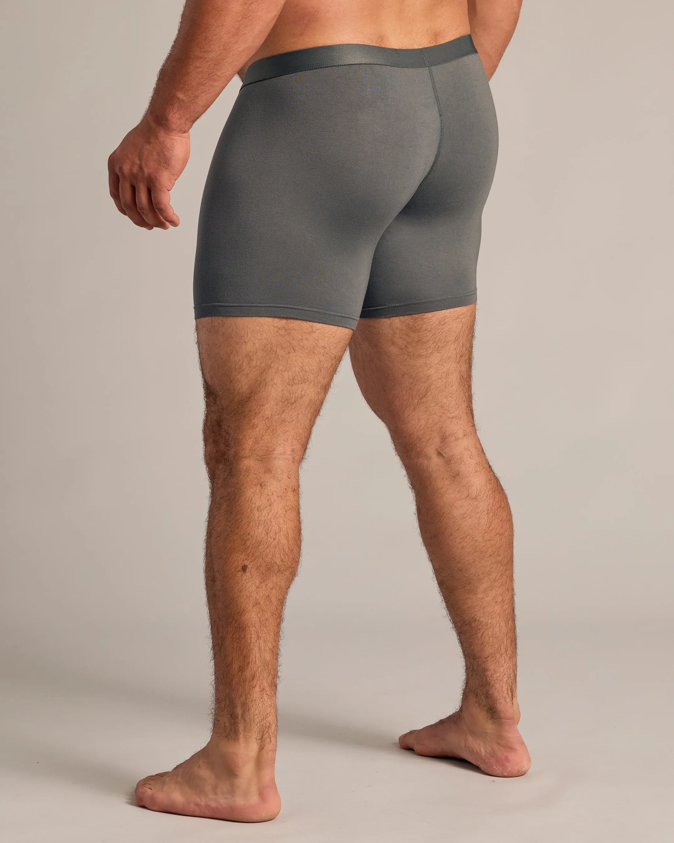 Carbon Boxer Briefs W/ Fly 3-Pack sold by True Classic product image thumbnail 3