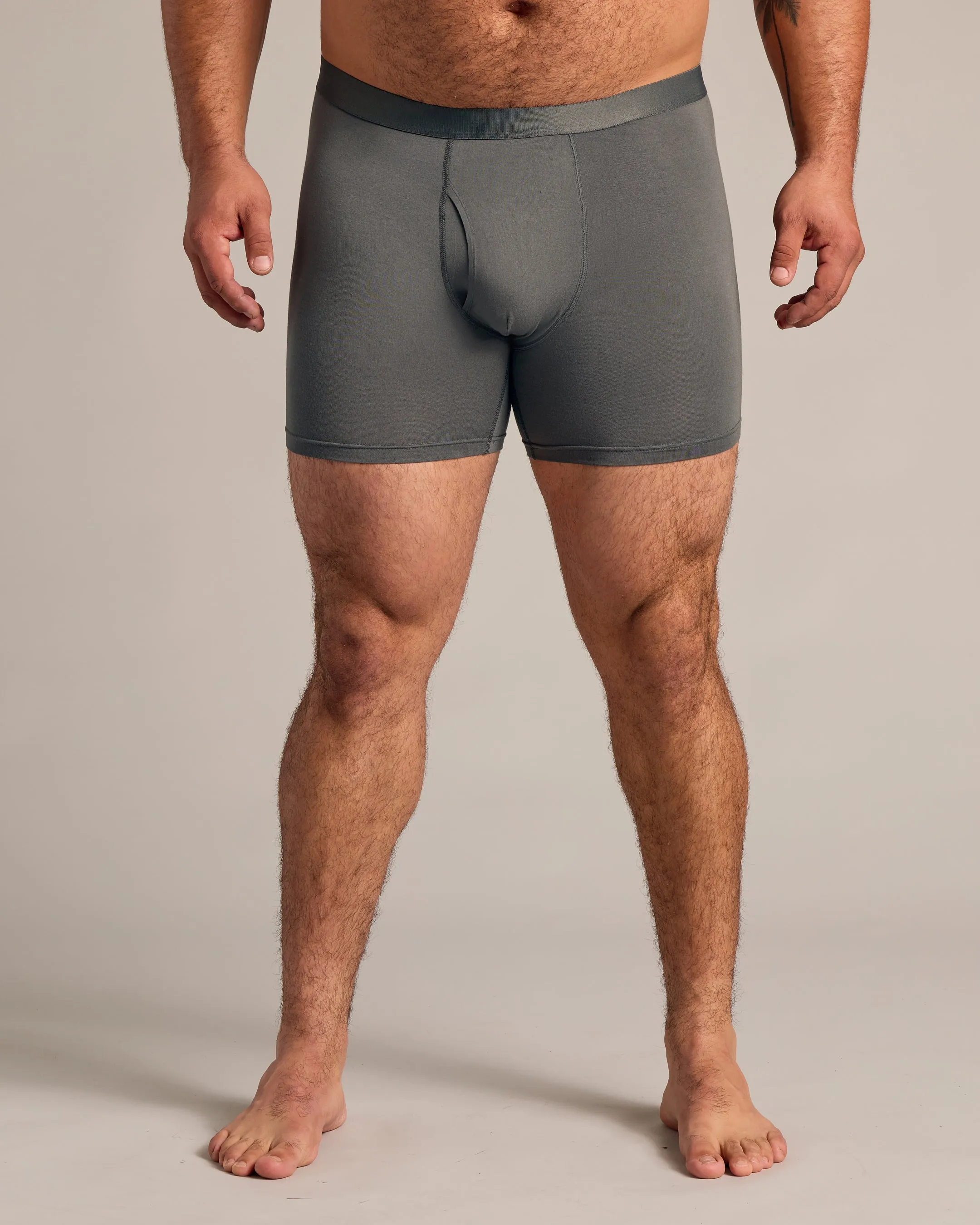 Carbon Boxer Briefs W/ Fly 3-Pack sold by True Classic product image thumbnail 4