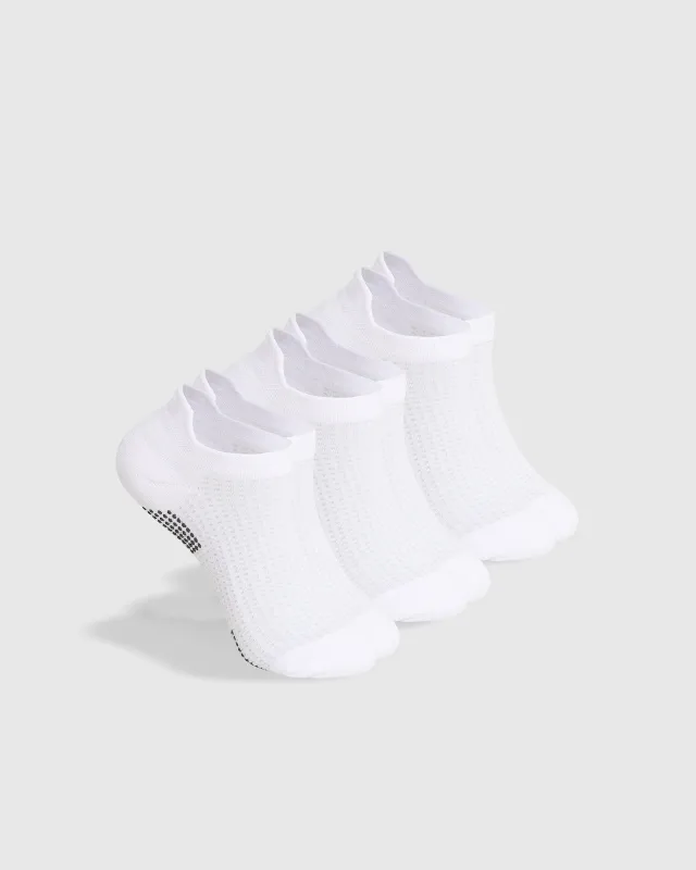 White No Show Socks 3 Pack 2 0 sold by True Classic