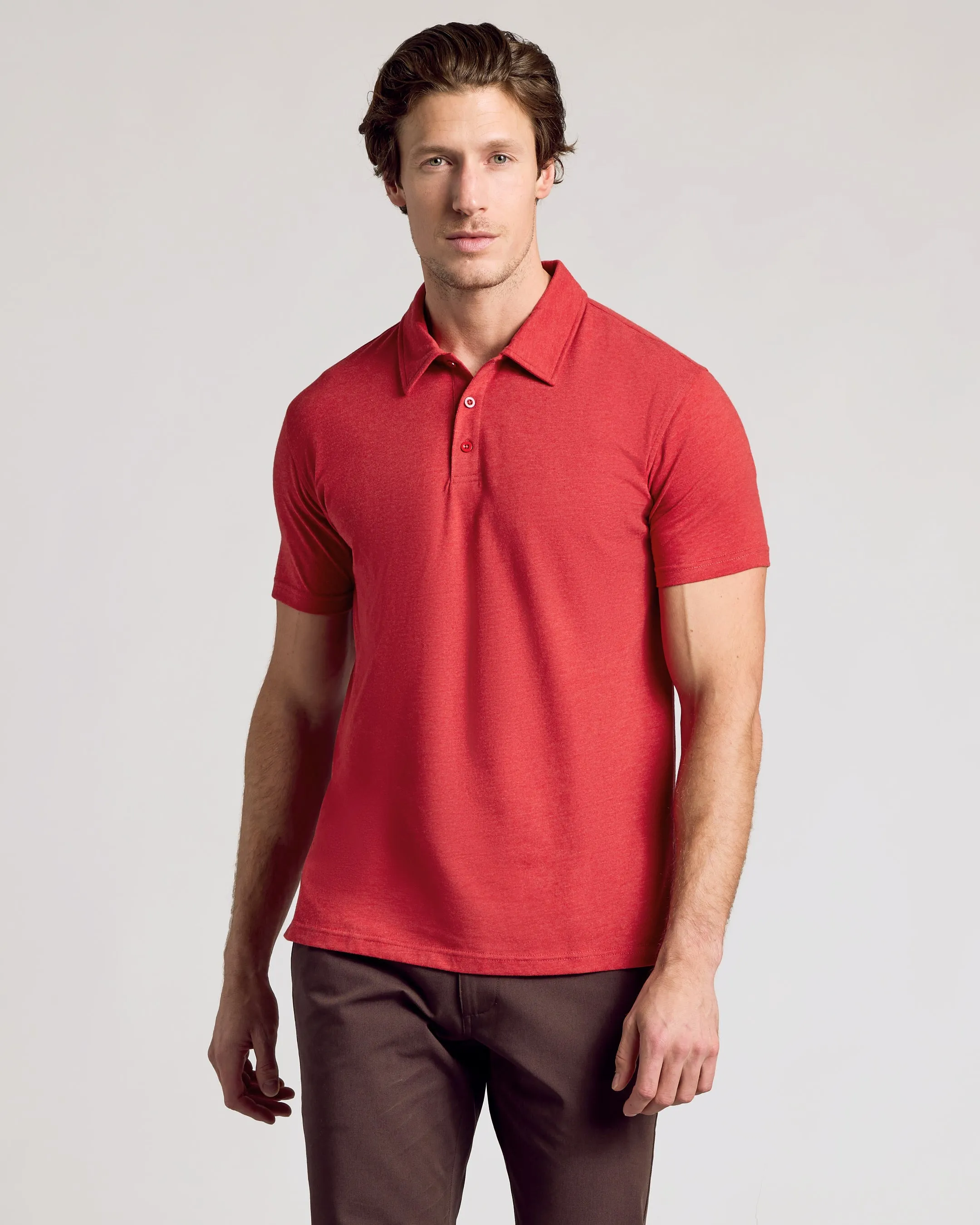 Rustic Tones Short Sleeve Classic Polo 3-Pack sold by True Classic product image thumbnail 2