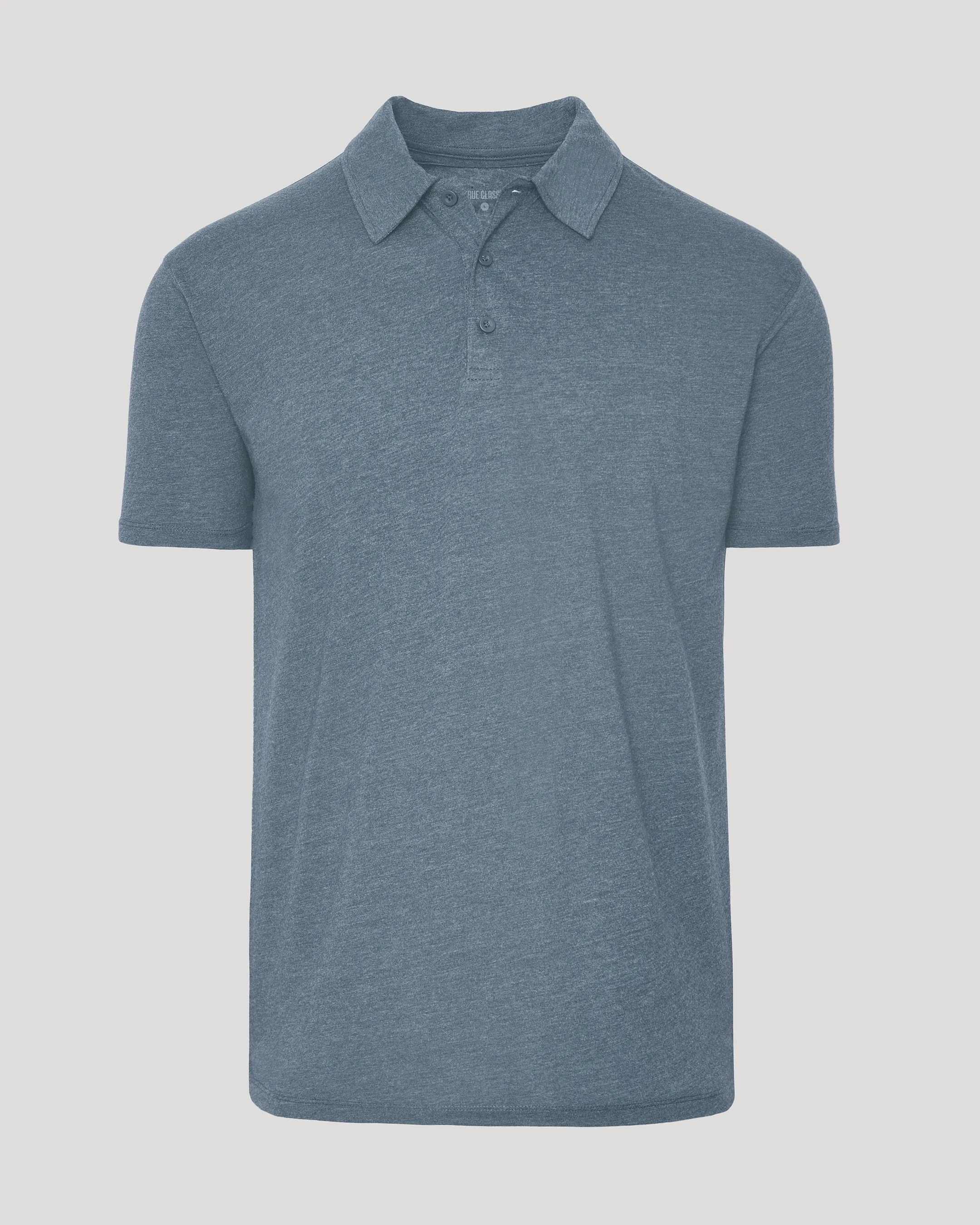 Dark Heather Tempest Short Sleeve Polo sold by True Classic product image thumbnail 2
