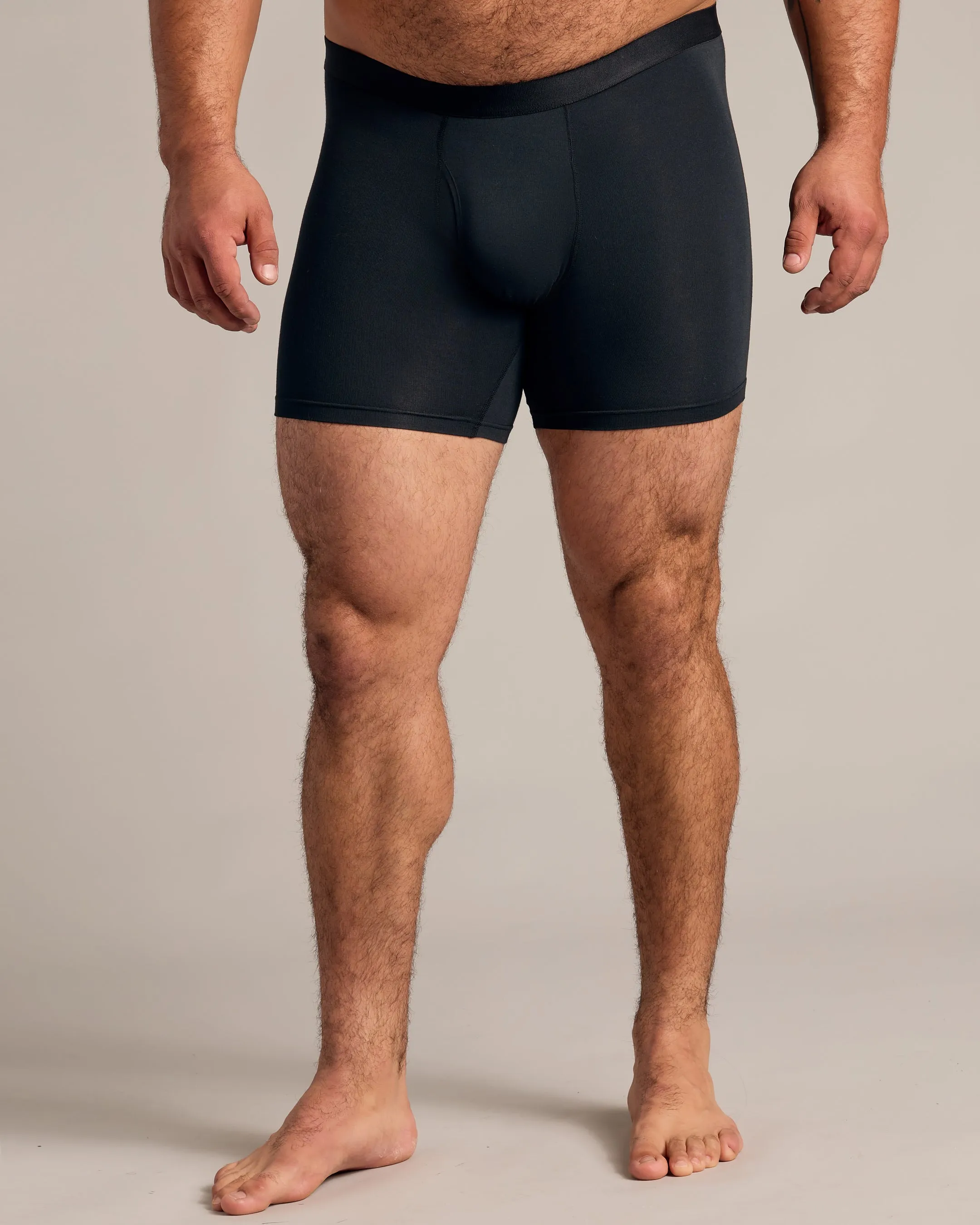Black Boxer Briefs W/ Fly 12-Pack sold by True Classic product image thumbnail 2