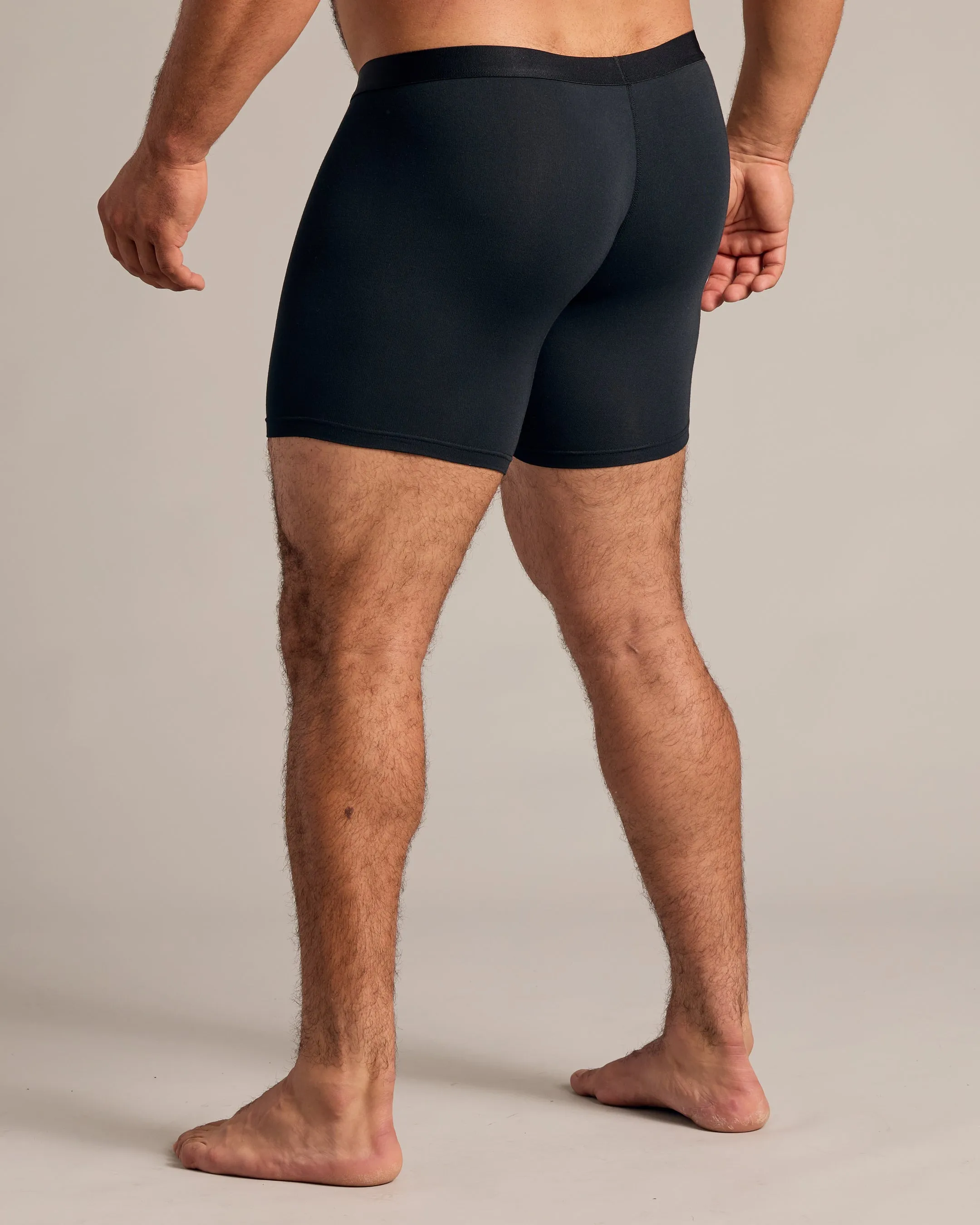 Black Boxer Briefs W/ Fly 12-Pack sold by True Classic product image thumbnail 5