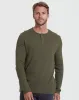 The Variety Waffle Long Sleeve Henley 6-Pack sold by True Classic