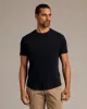 Black & White Curved Hem Classic Crew Neck 12-Pack sold by True Classic