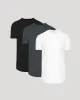 Classic Short Sleeve Tall Curved Hem Crew 3-Pack sold by True Classic