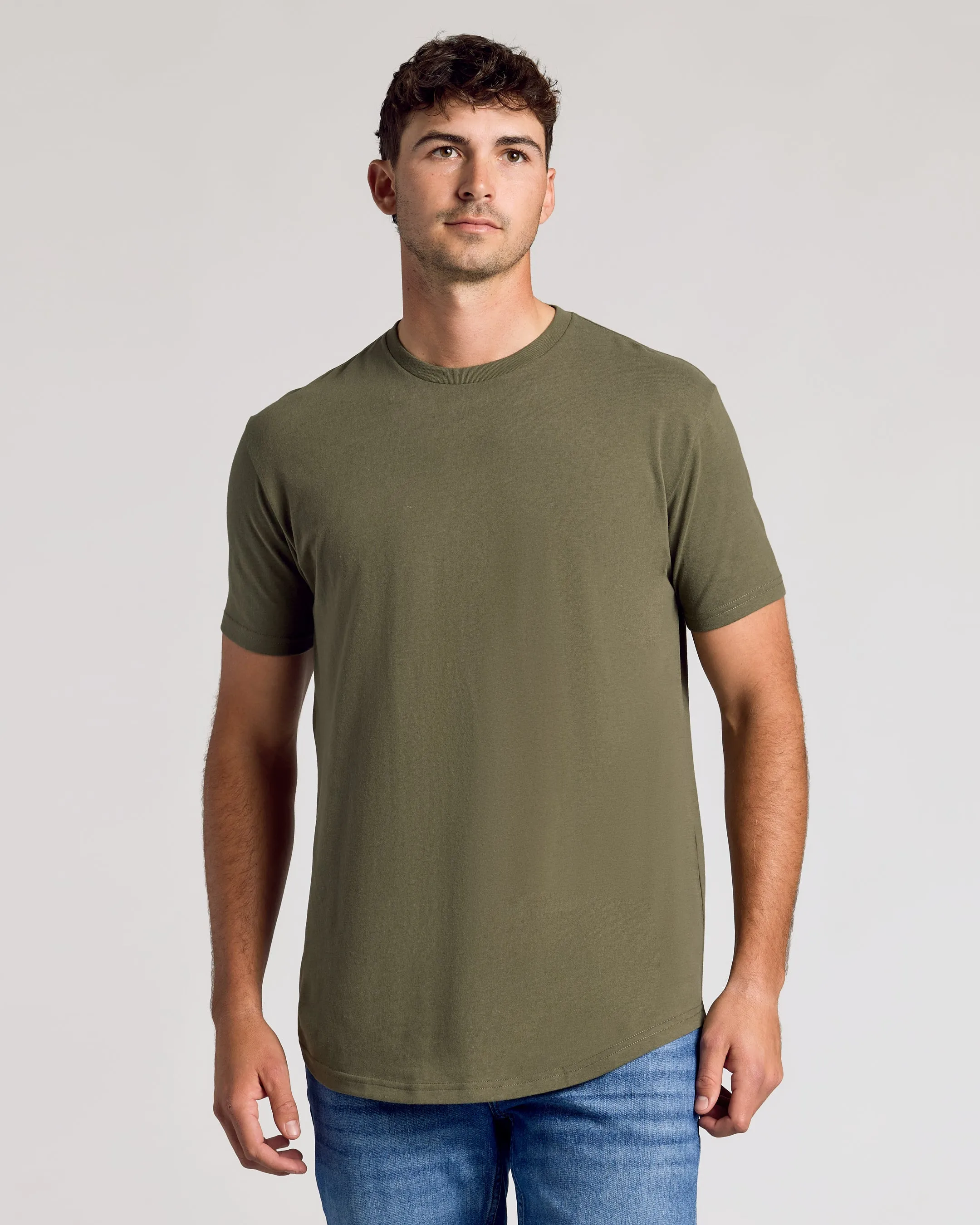 Staple Short Sleeve Tall Curved Hem Crew 6-Pack sold by True Classic product image thumbnail 5