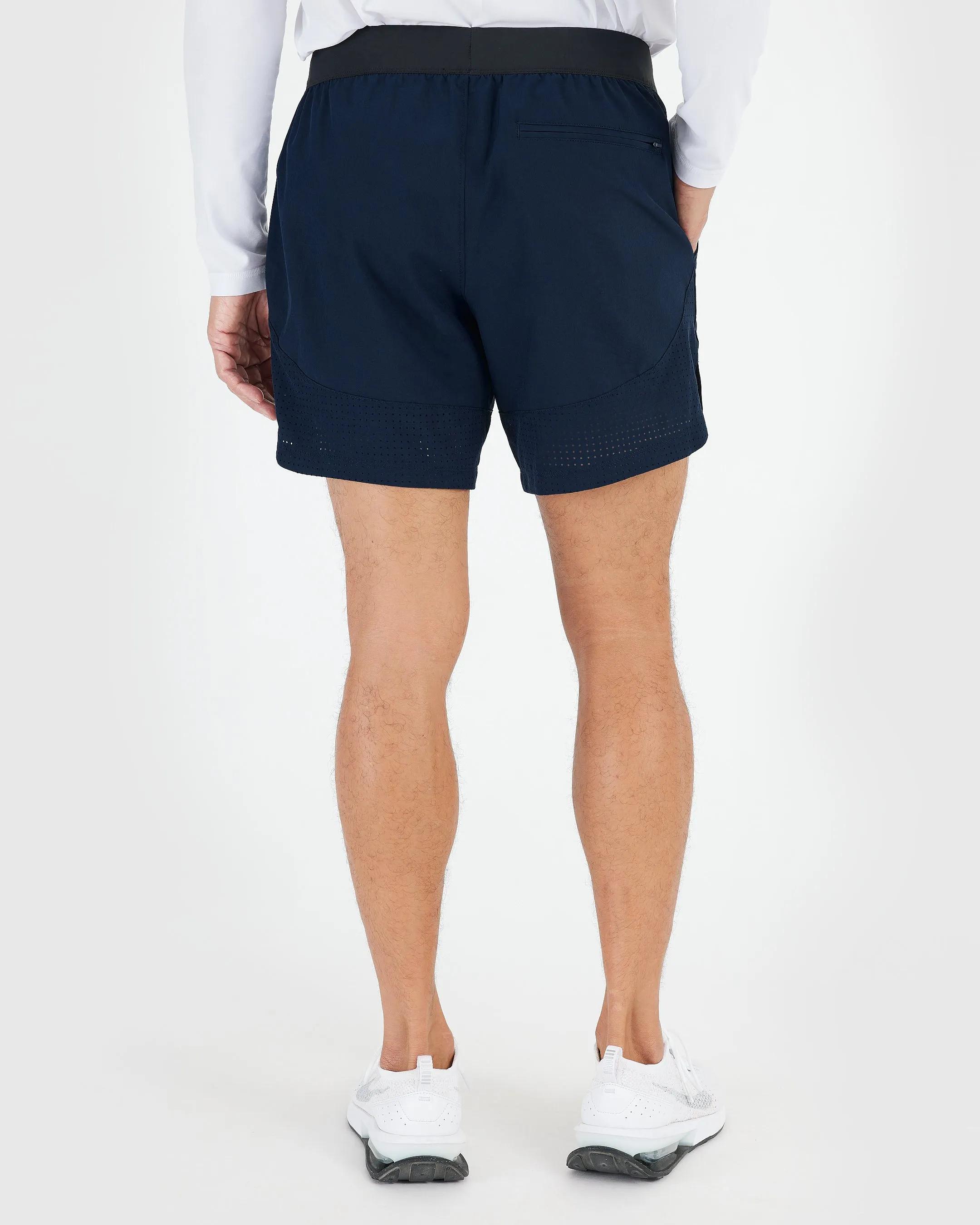 7" Black and Navy Active Training Shorts 2-Pack sold by True Classic product image thumbnail 5