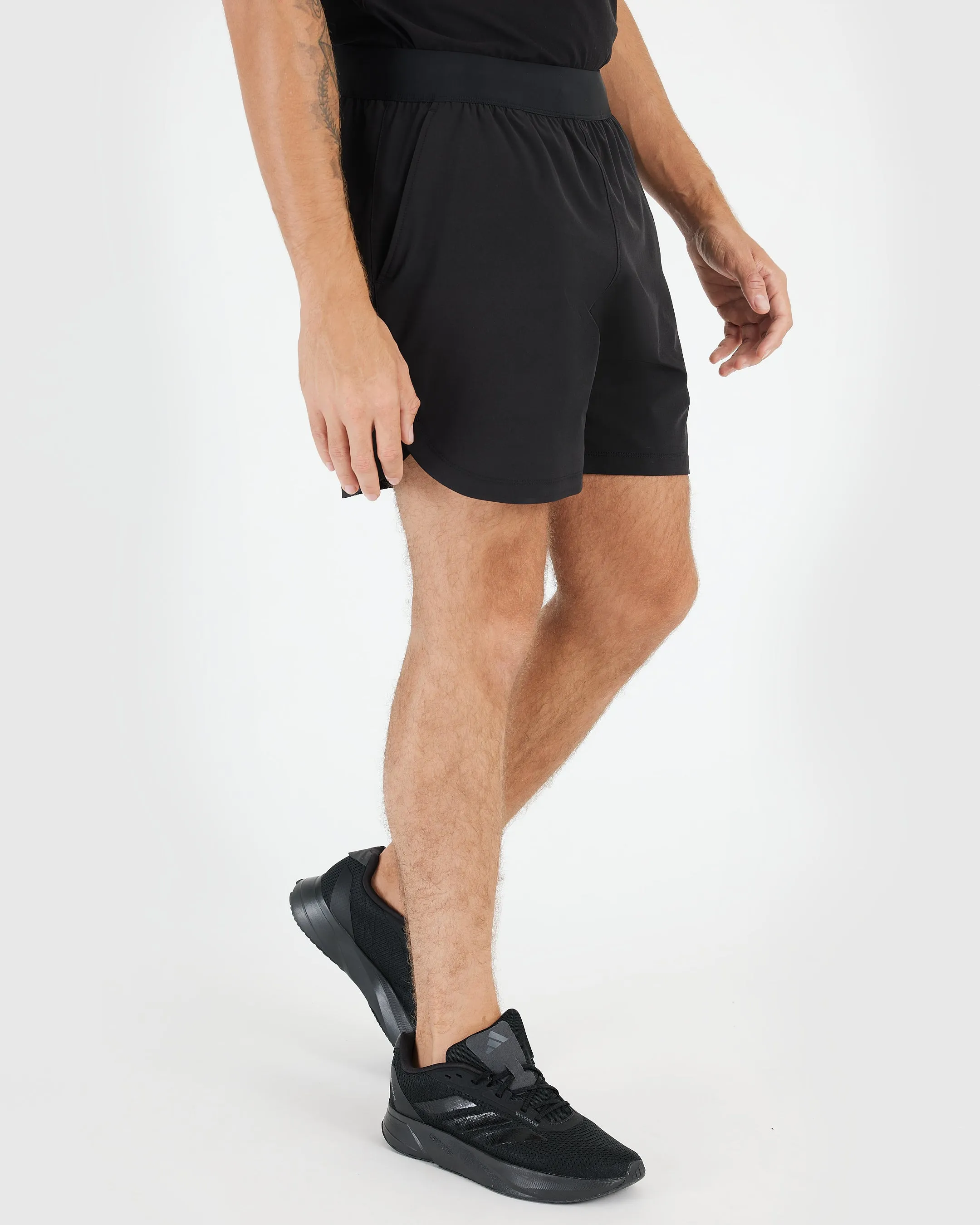 7" Black and Navy Active Training Shorts 2-Pack sold by True Classic product image thumbnail 4