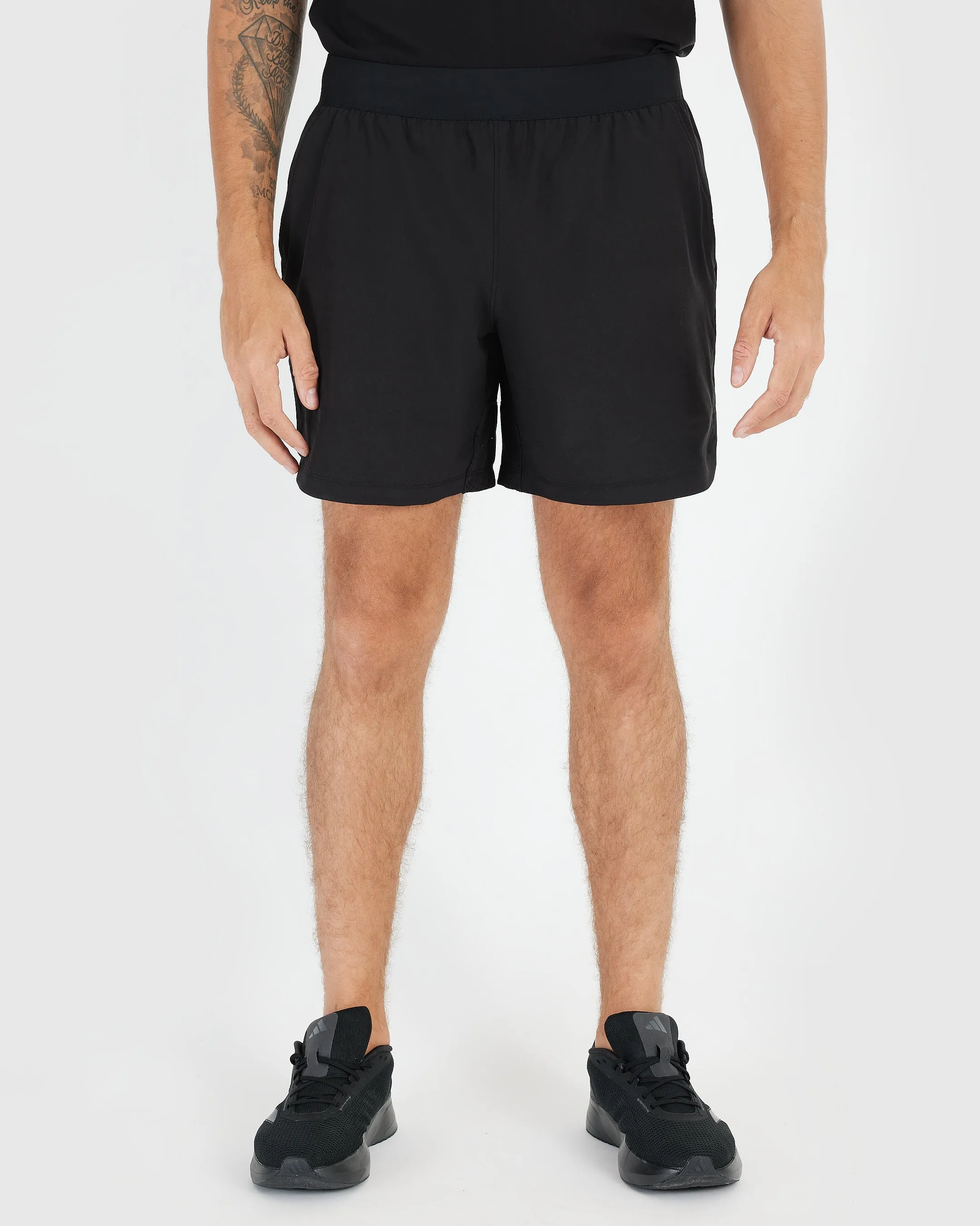 7" Black and Navy Active Training Shorts 2-Pack sold by True Classic product image thumbnail 2