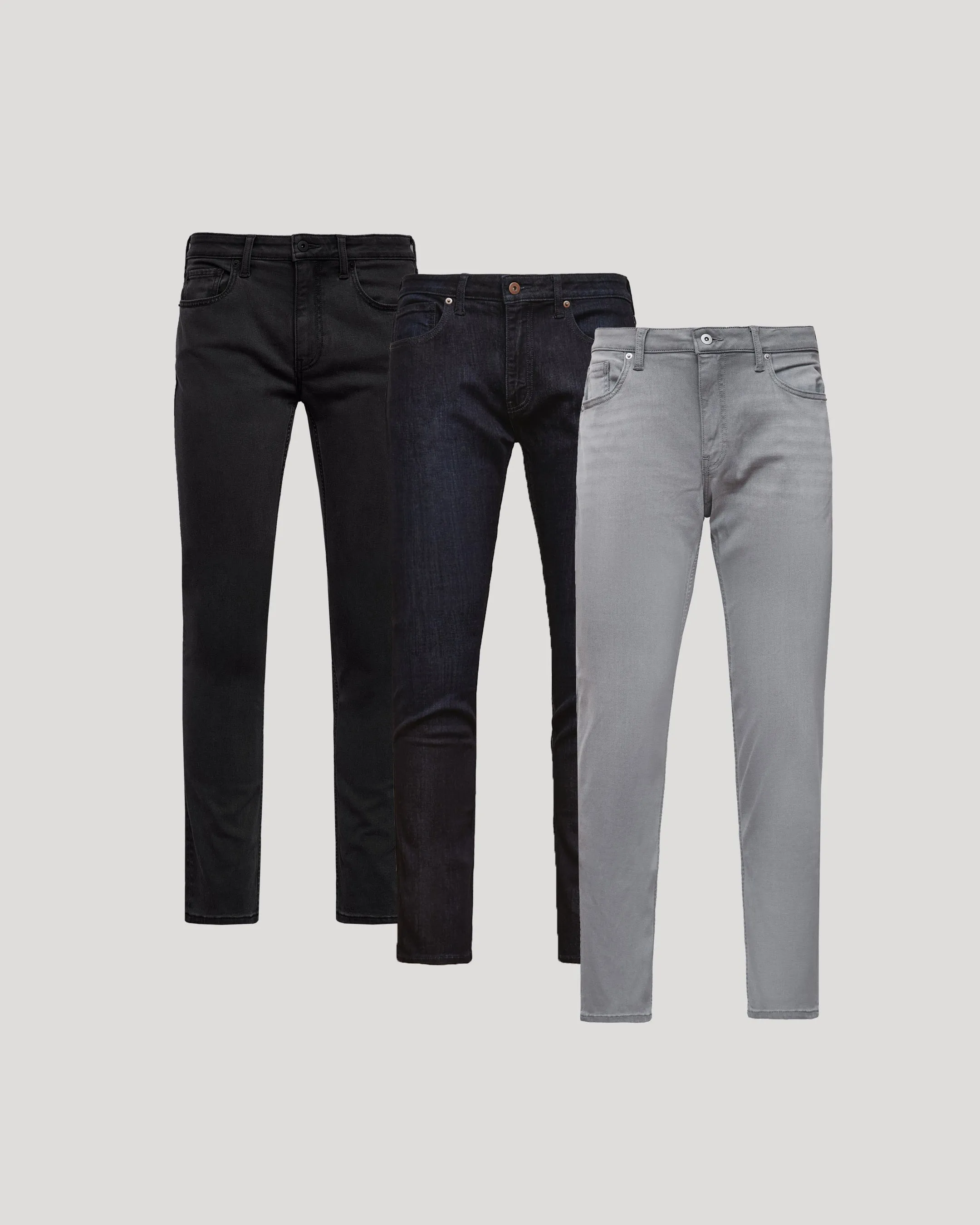 Slim Comfort Stretch Jeans 3-Pack sold by True Classic