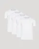[T] All White Classic Pima Crew 4-Pack sold by True Classic