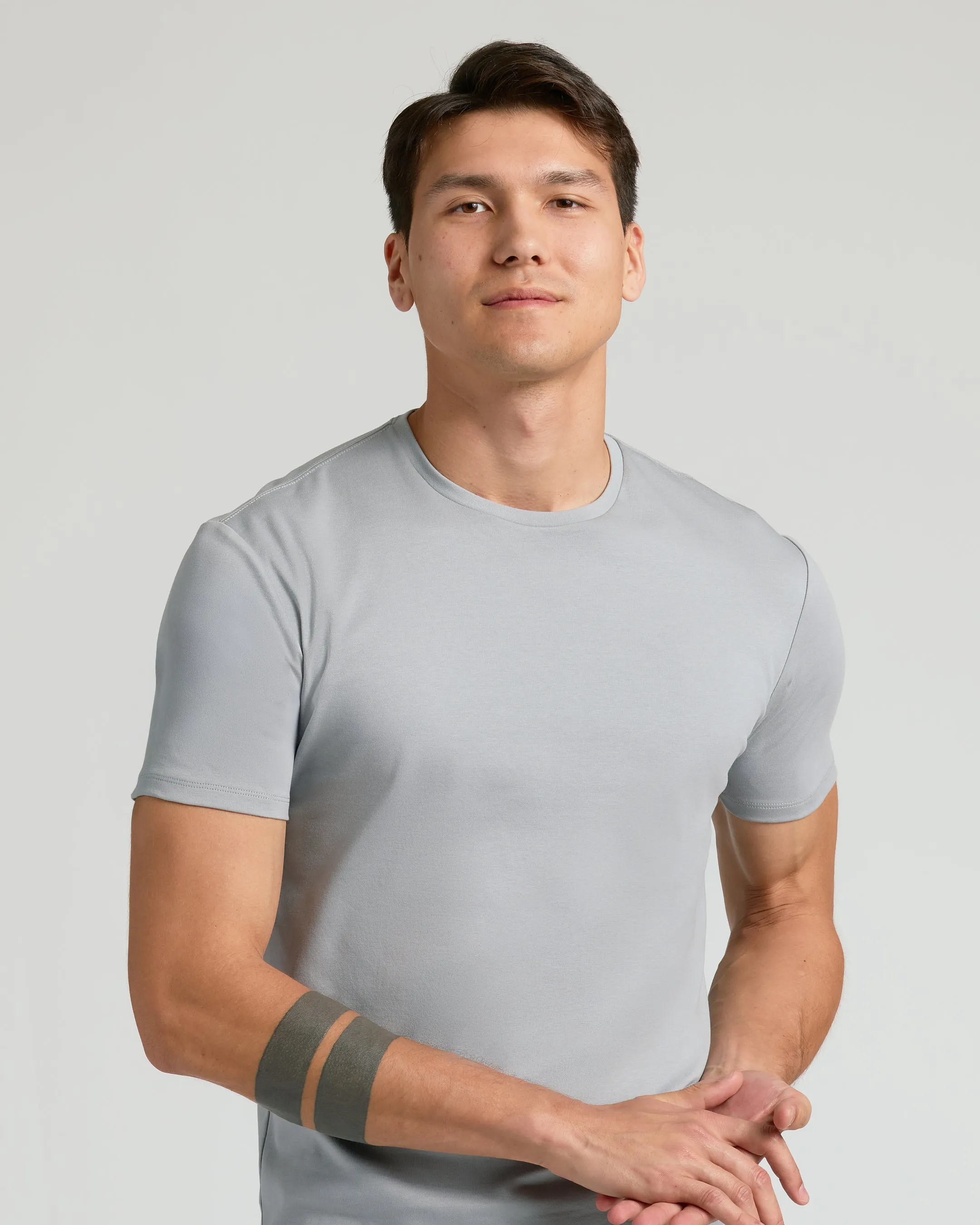 Steel Premium Pima Crew Neck sold by True Classic product image thumbnail 5