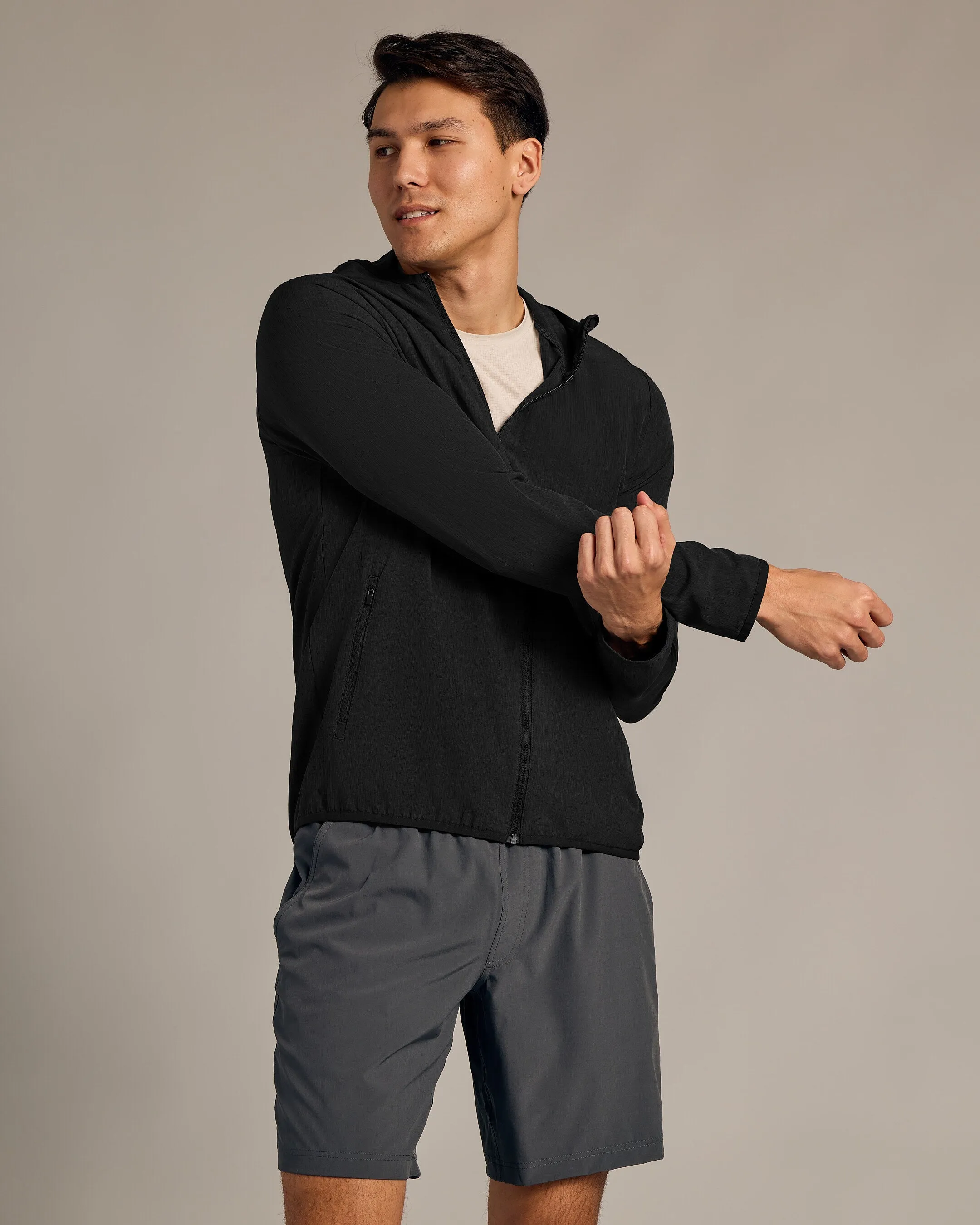 Black Active Shell Jacket sold by True Classic product image thumbnail 4