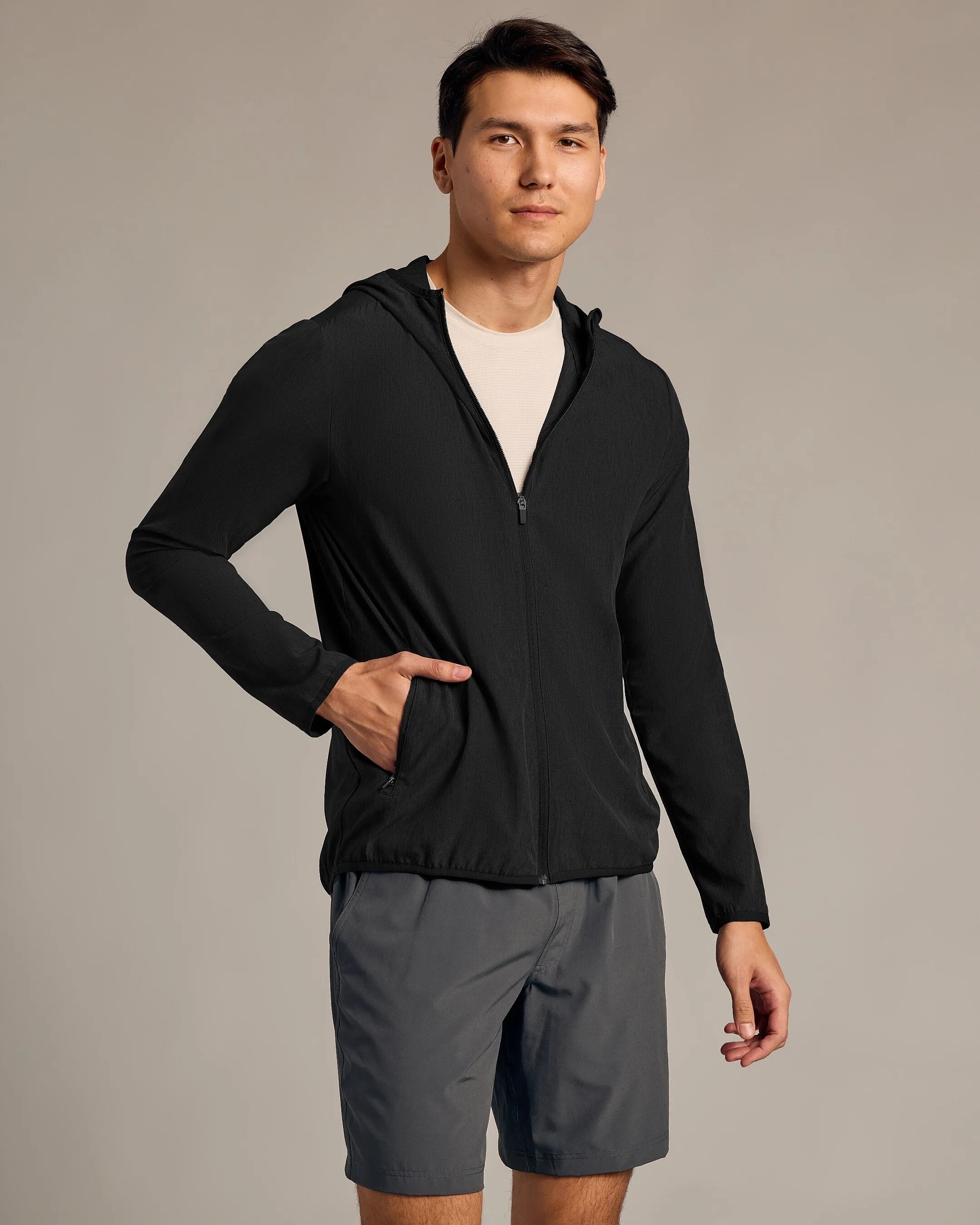Black Active Shell Jacket sold by True Classic product image thumbnail 3