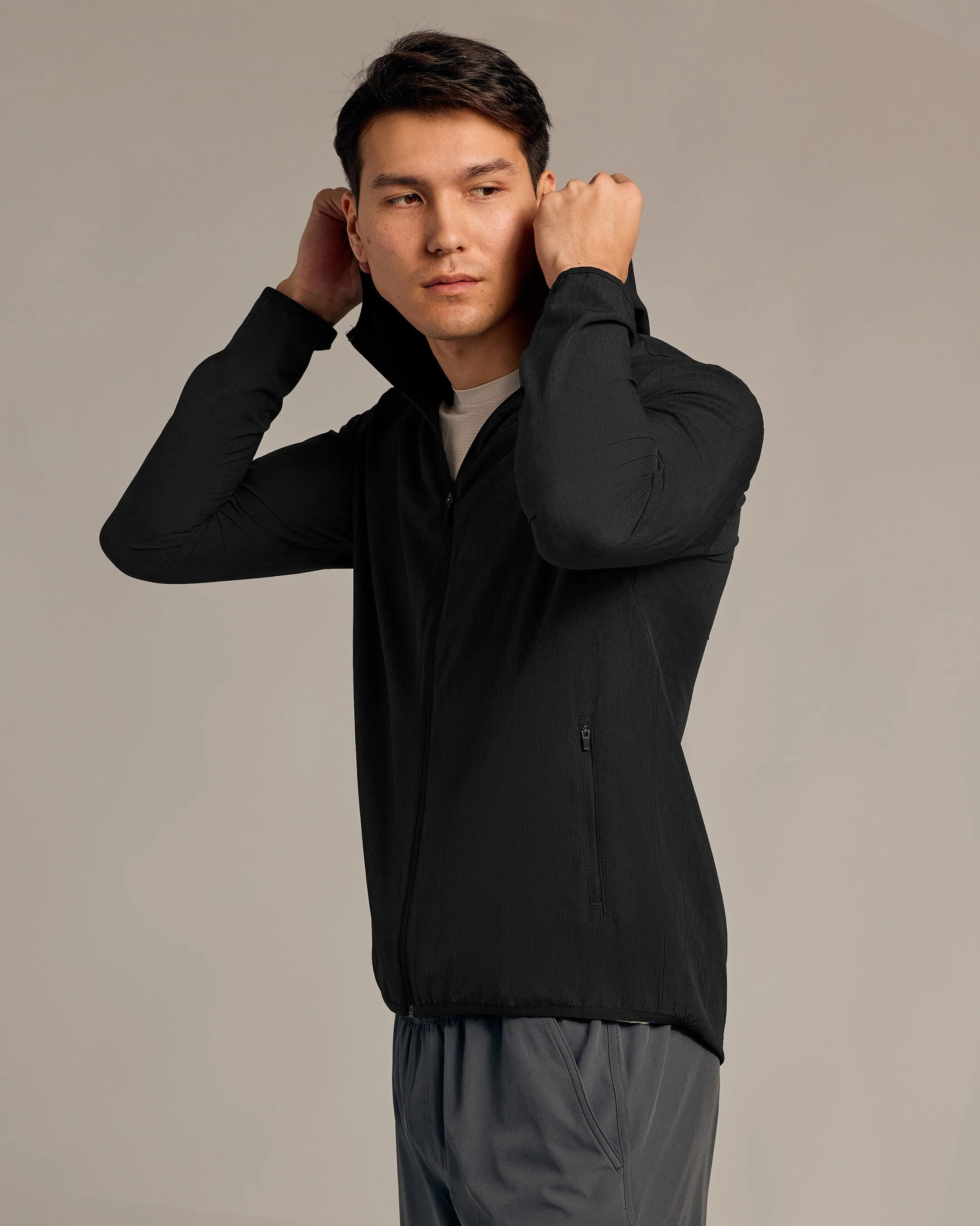 Black Active Shell Jacket sold by True Classic product image thumbnail 5