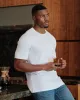 White Tall Pima Crew Neck 2-Pack sold by True Classic
